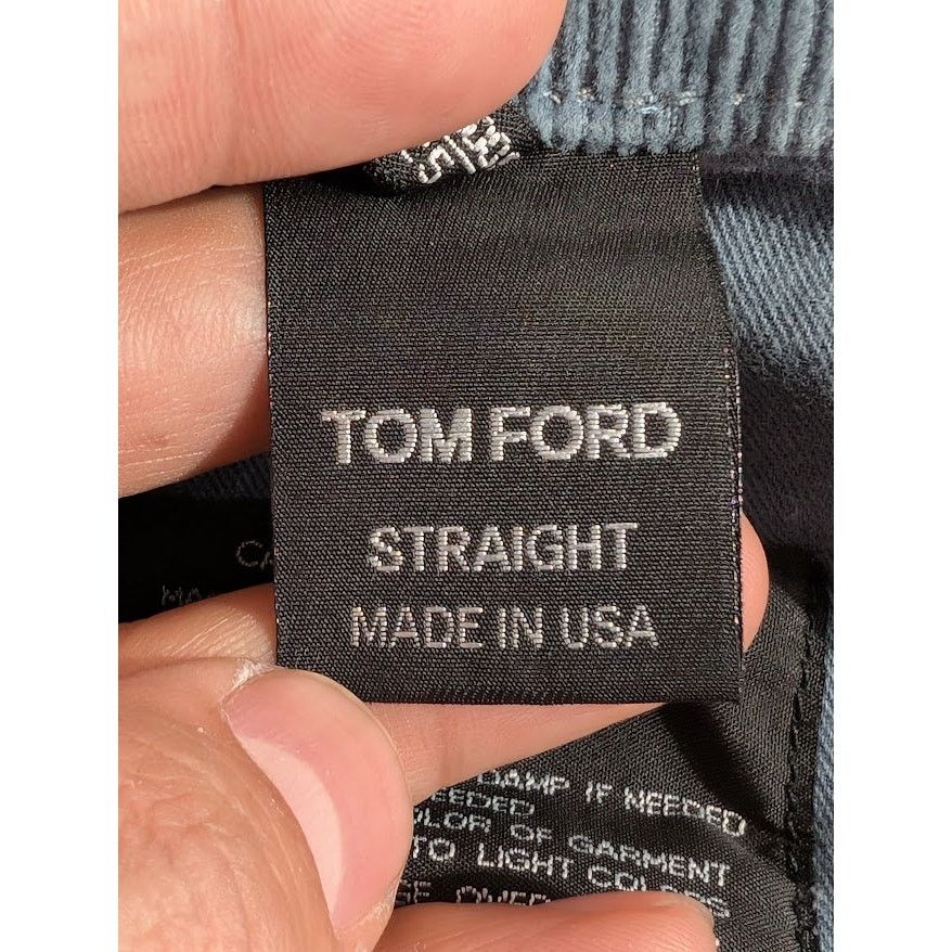 Tom Ford o1rshd1 Straight Denim Jeans in Blue Size US 40 / EU 56 - 19 Thumbnail