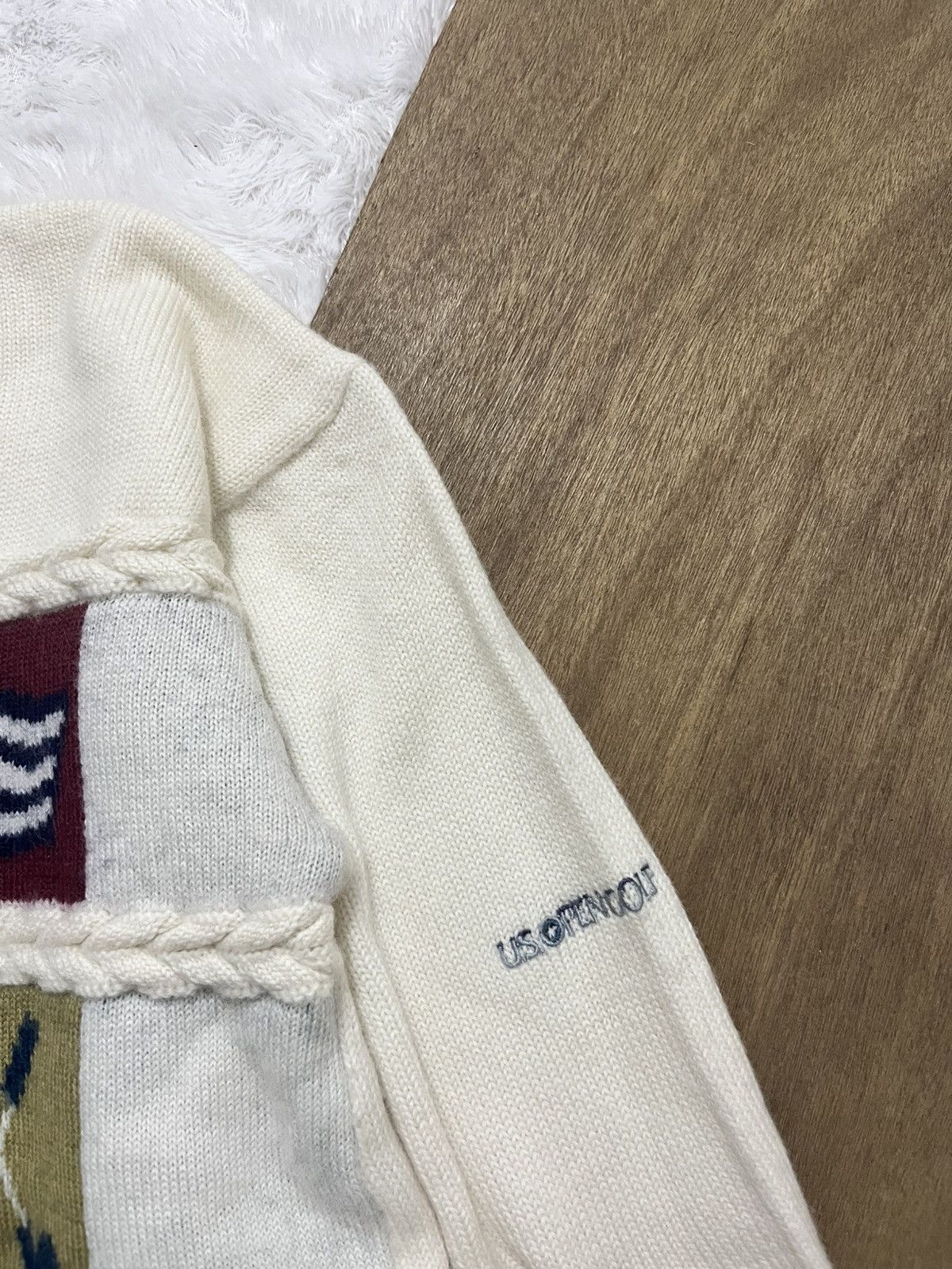 Other Vintage U.S Open Golf Wool Knit Sweater Eagle USA 90s Size US M / EU 48-50 / 2 - 3 Thumbnail