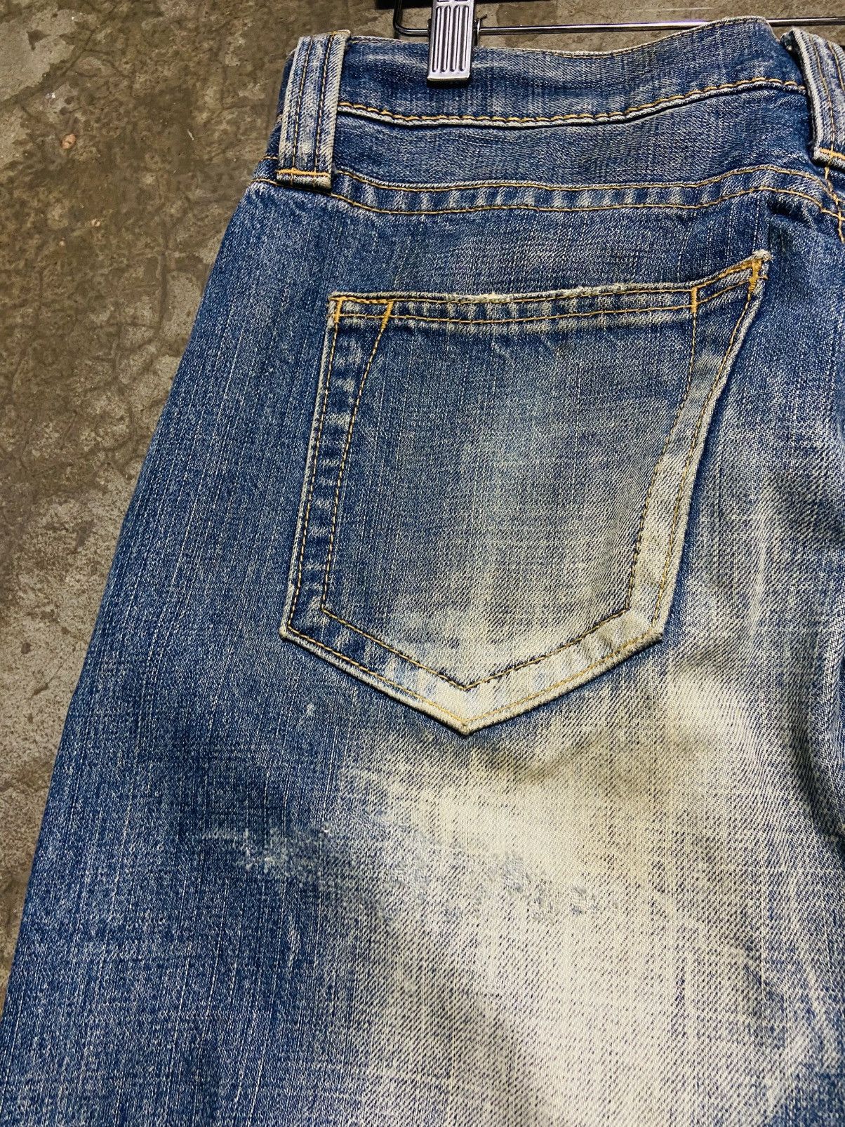 Seditionaries Co & Lu Distressed Flare Jeans Size US 33 - 17 Thumbnail