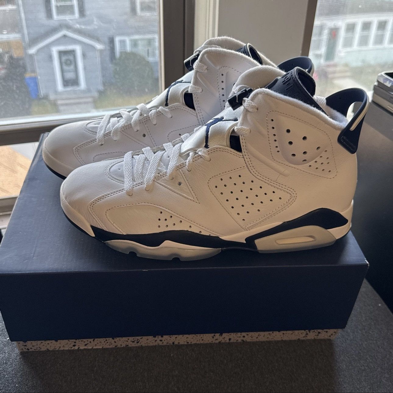 Jordan Brand × Nike Air Jordan 6 Midnight Navy Size US 10 / EU 43 - 1 Thumbnail