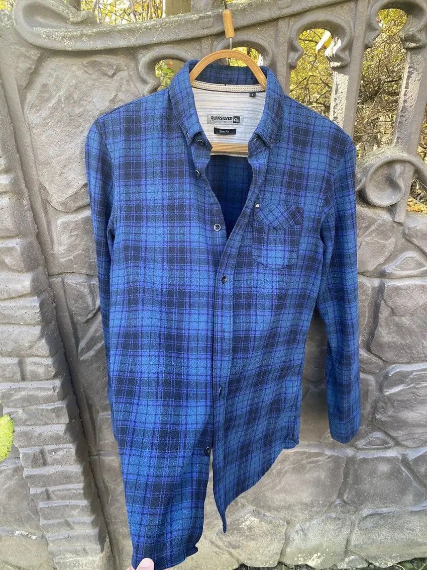 Quiksilver Vintage Quiksilver Shirt Premium Collection Size US S / EU 44-46 / 1 - 9 Thumbnail