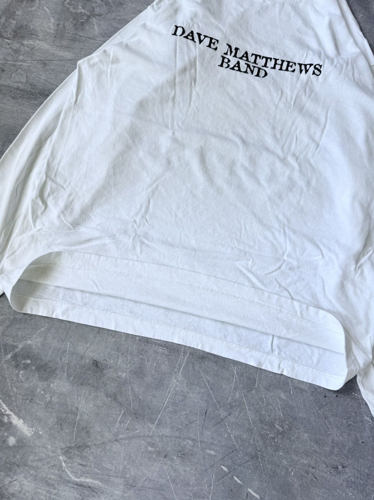 Vintage Vintage 90s Dave Matthews Concert T-Shirt (XL) Size US XL / EU 56 / 4 - 5 Thumbnail