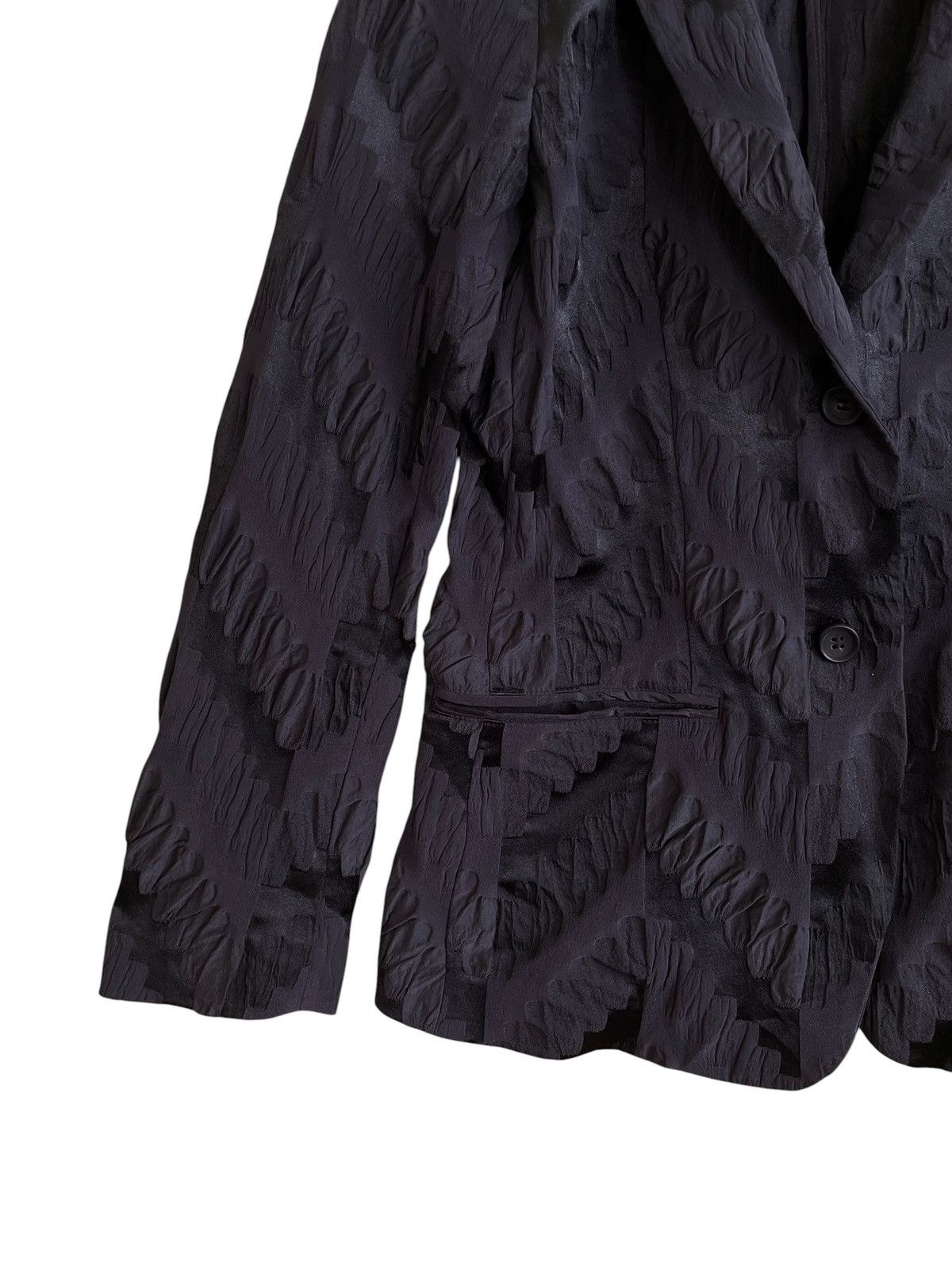 Issey Miyake Very Rare Vintage Brand Issey Miyake Pleated Jacket 1990s Size US M / EU 48-50 / 2 - 5 Thumbnail