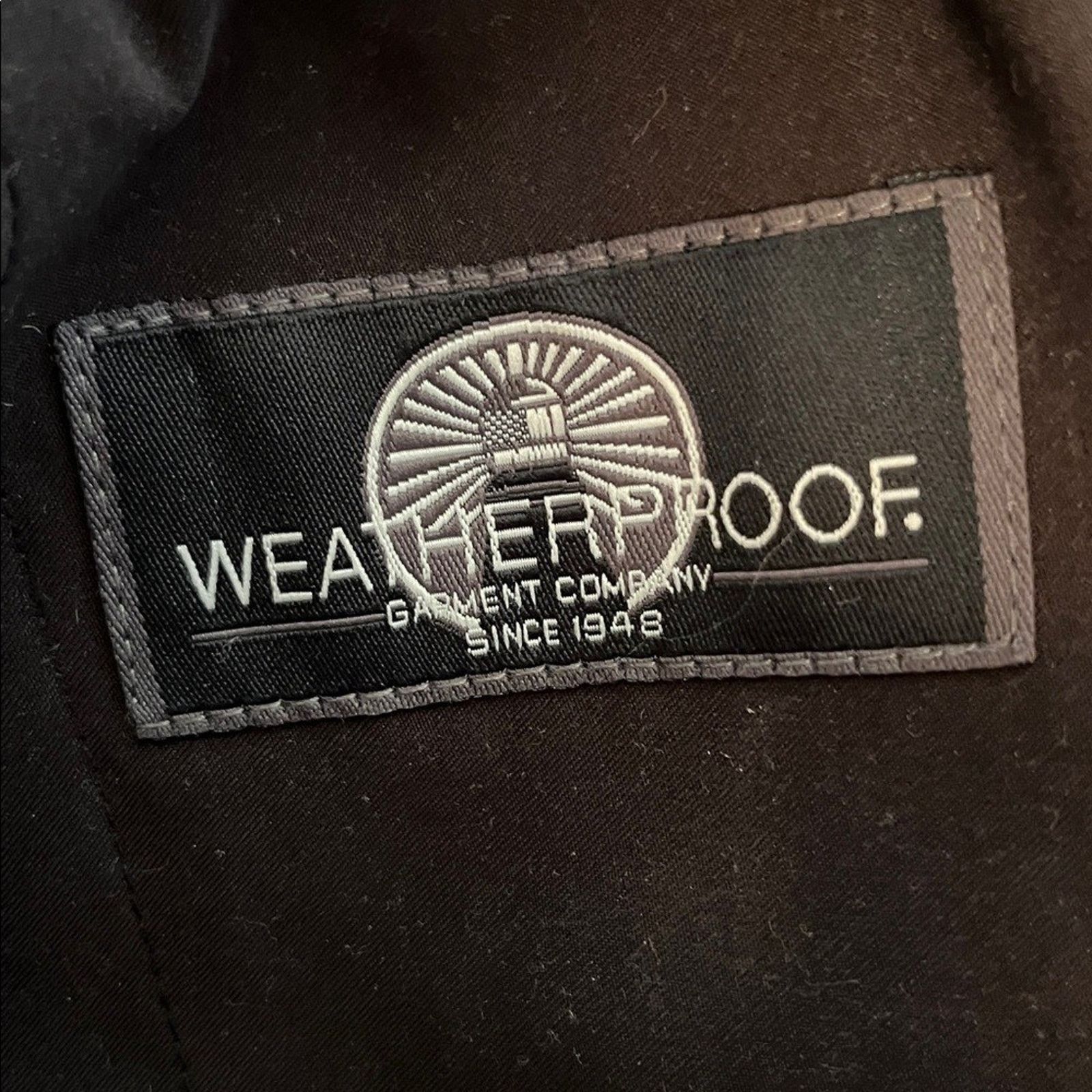 Chaps Chaps Men's Trench Coat Black 50R Weatherproof remove lining Size US XXL / EU 58 / 5 - 14 Thumbnail