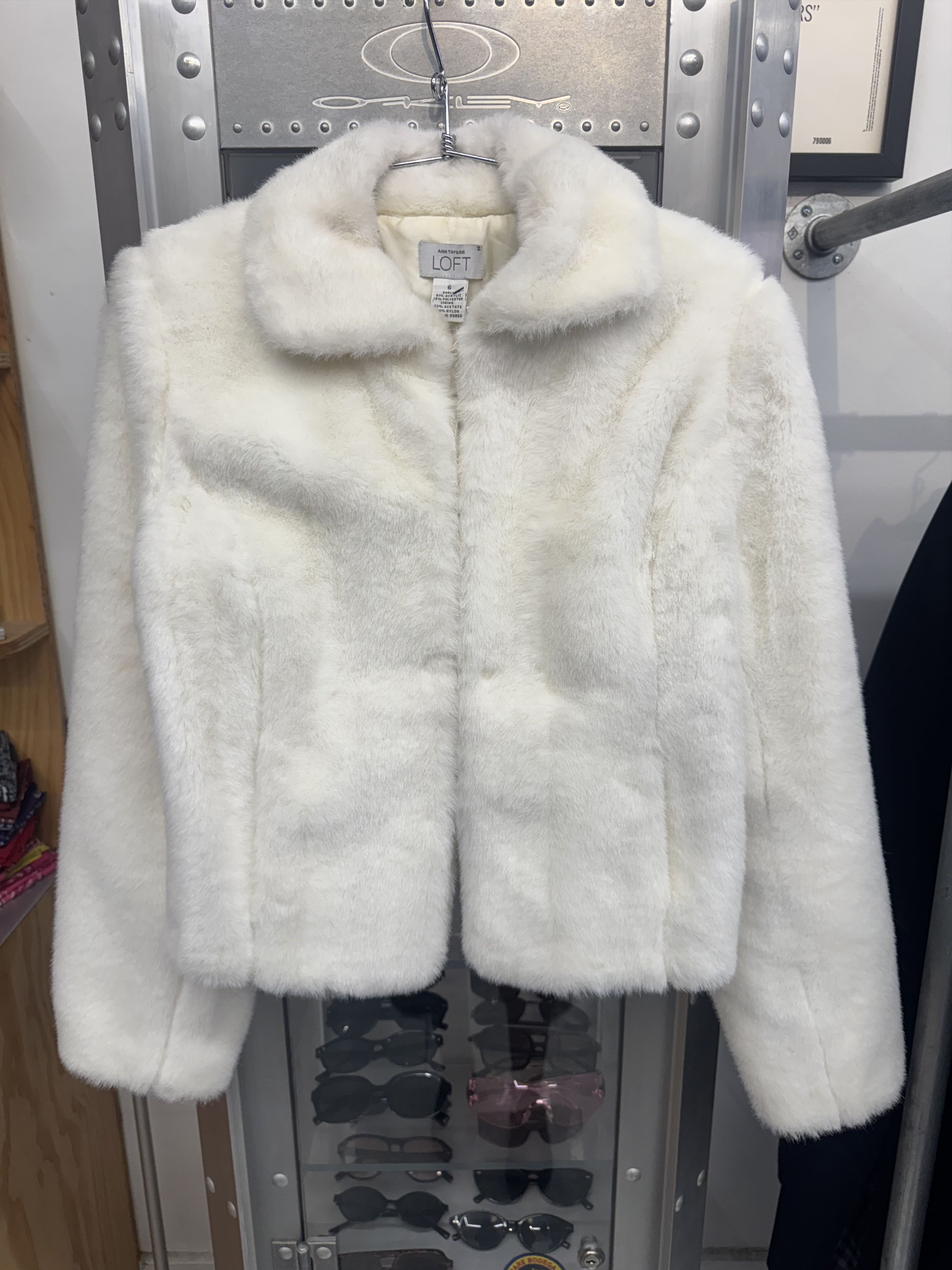 Ann Taylor Vintage Fur Coat Size M / US 6-8 / IT 42-44 - 1 Thumbnail