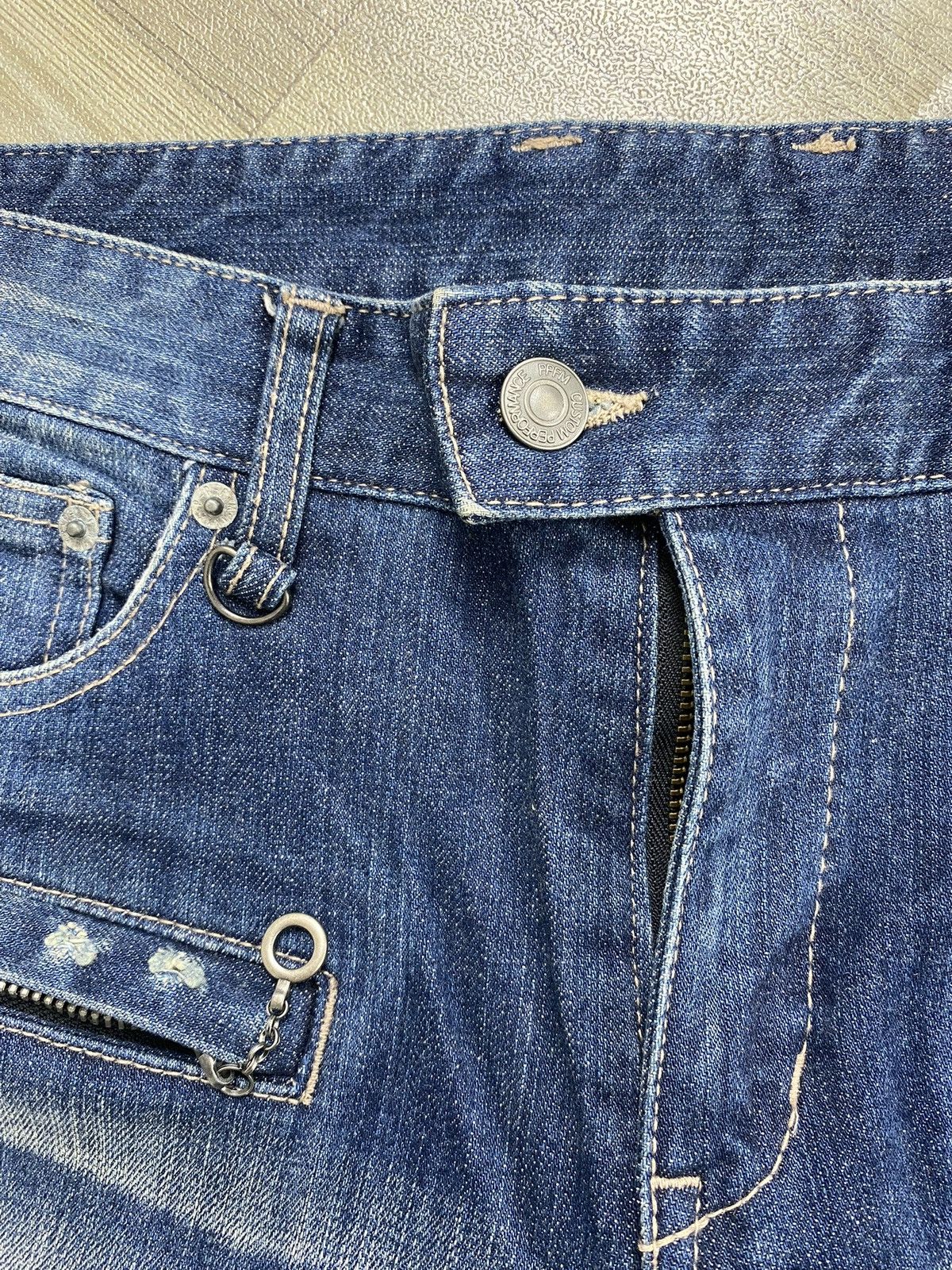 PPFM Vintage PPFM Japan Distressed Punk Lgb Style Bikers Jeans Size US 34 / EU 50 - 10 Thumbnail