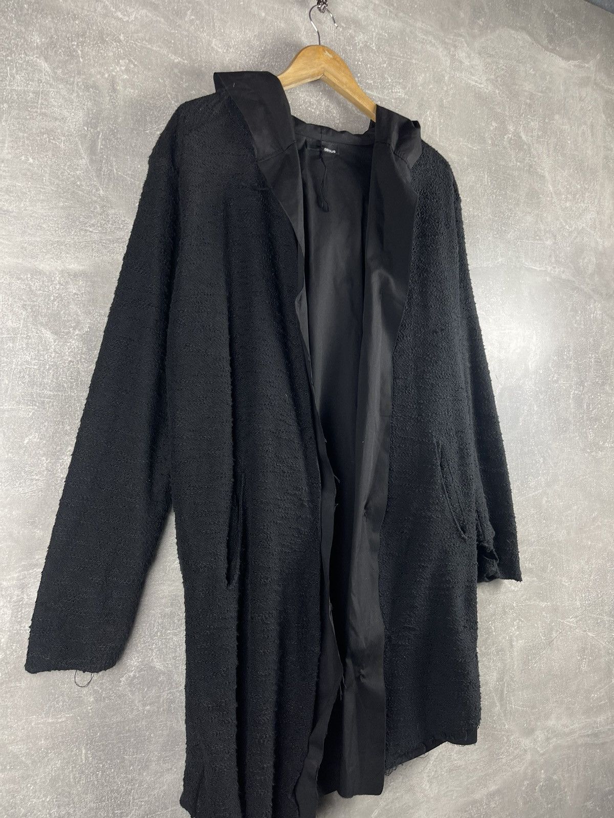 Other Avant Garde Gothic Opium Black Open Hooded Coat Oversized Size US L / EU 52-54 / 3 - 5 Thumbnail