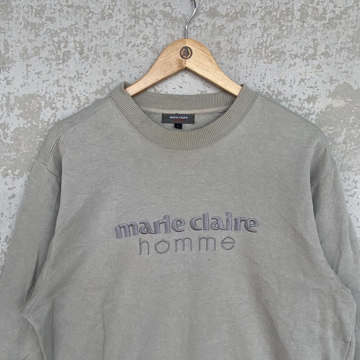 Other Vintage Marie Claire Big Embroidered Crewneck Sweatshirt Size US M / EU 48-50 / 2 - 4 Thumbnail