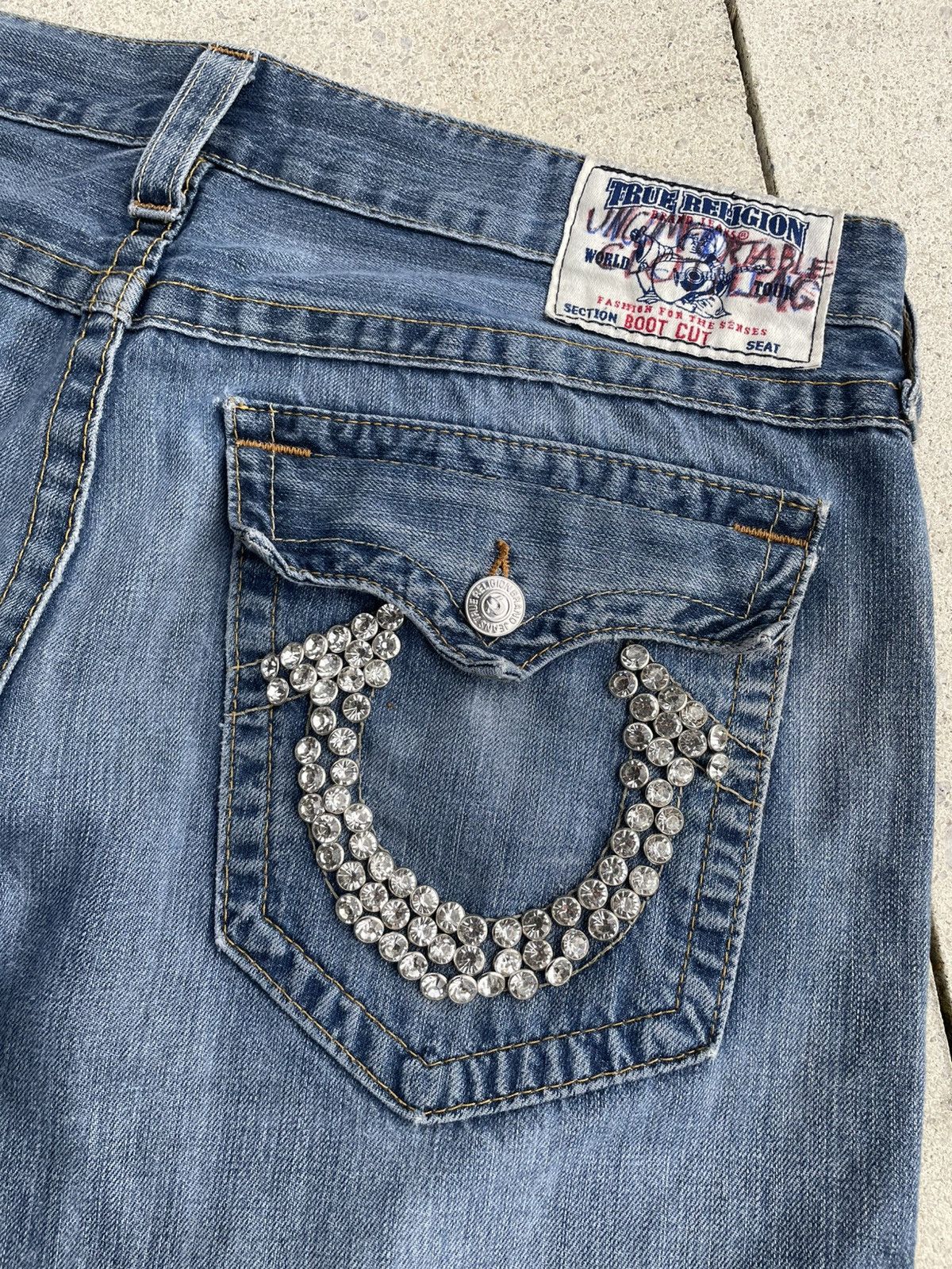 True Religion 💎 Icy Shorts by Uncomfortable Clothing 💎 Size US 38 / EU 54 - 2 Thumbnail