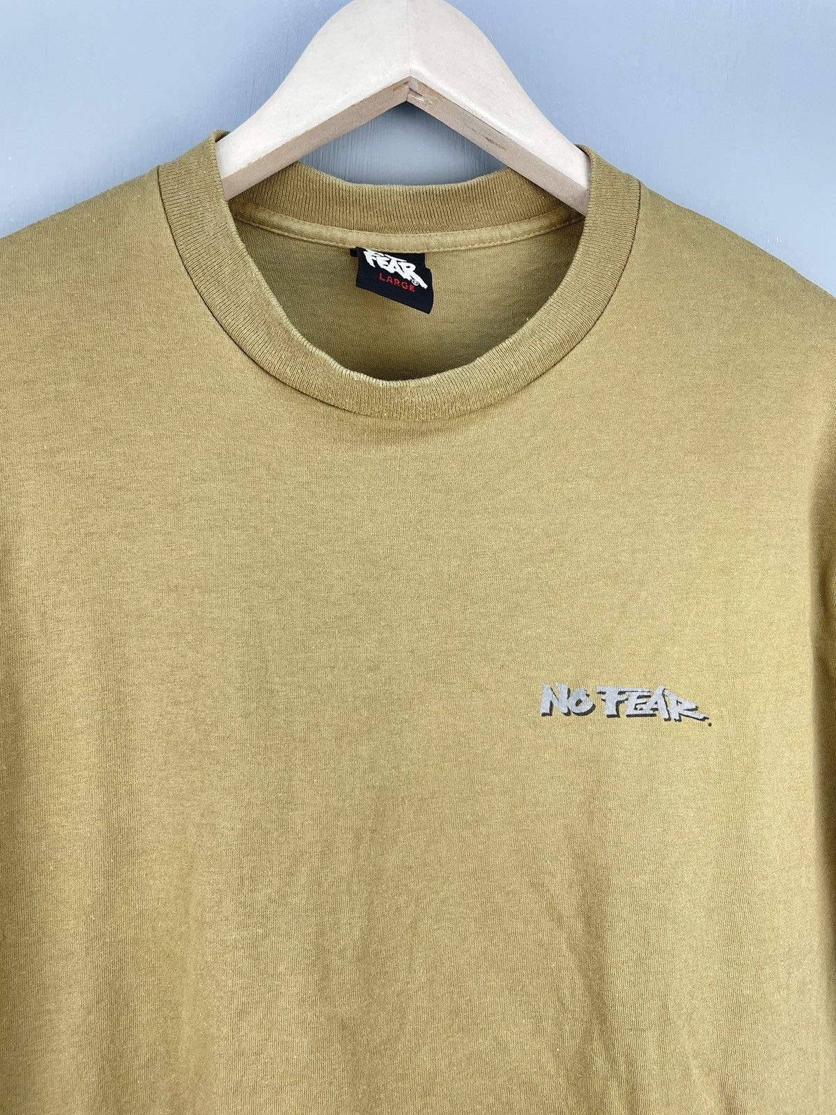 No Fear × Vintage Vintage 90s No Fear streetwear t shirt Size US L / EU 52-54 / 3 - 3 Thumbnail