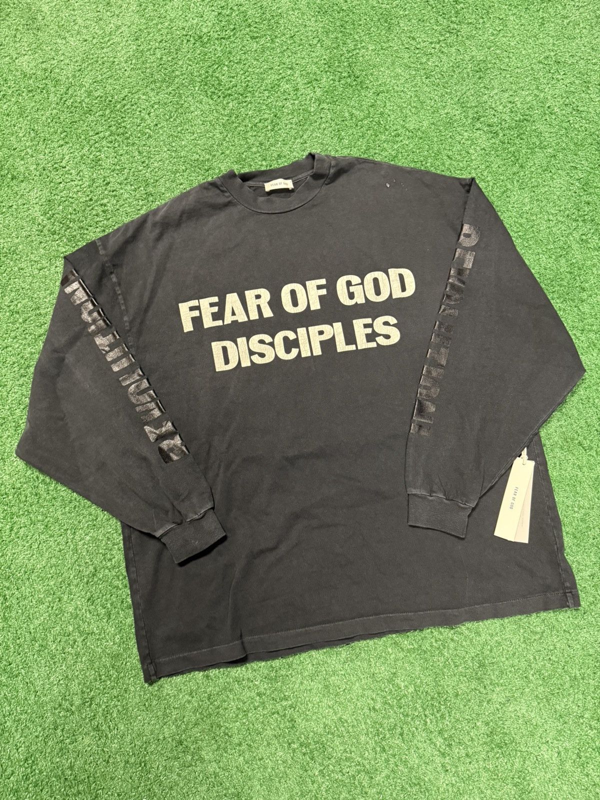 Fear of God Fear of god deciples L/s tee Size US L / EU 52-54 / 3 - 1 Thumbnail