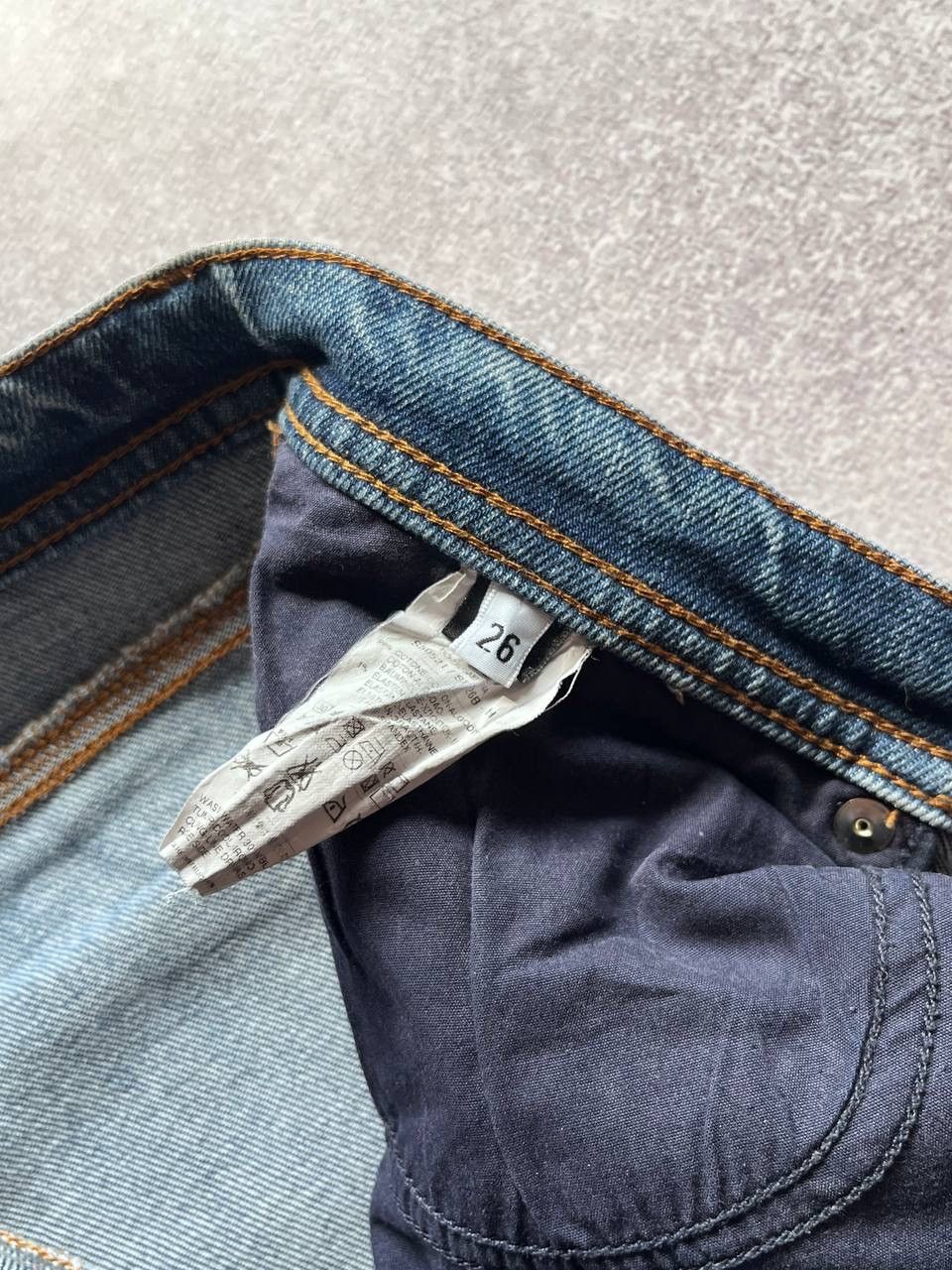 Dolce & Gabbana Vintage Dolce & Gabbana Baggy Avantgarde Jeans Y2K 26 Size 26" / US 2 / IT 38 - 10 Thumbnail