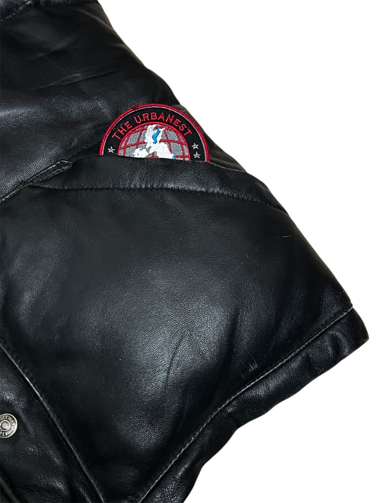 Vintage SCHOTT VEST LEATHER BUTTON ZIPPER Size US M / EU 48-50 / 2 - 10 Thumbnail