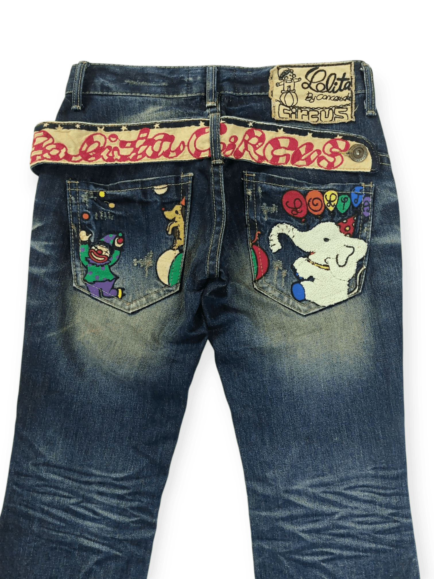 Vintage Rare🔥Yoshitomo Nara x Lolita Exotic Vintage Denim Size US 29 - 3 Thumbnail