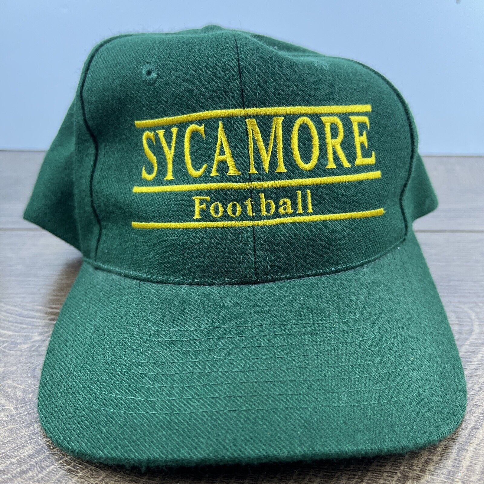 Other Sycamore Footballl Hat Sycamore Green Hat Snapback Adjustabl Size ONE SIZE - 3 Thumbnail