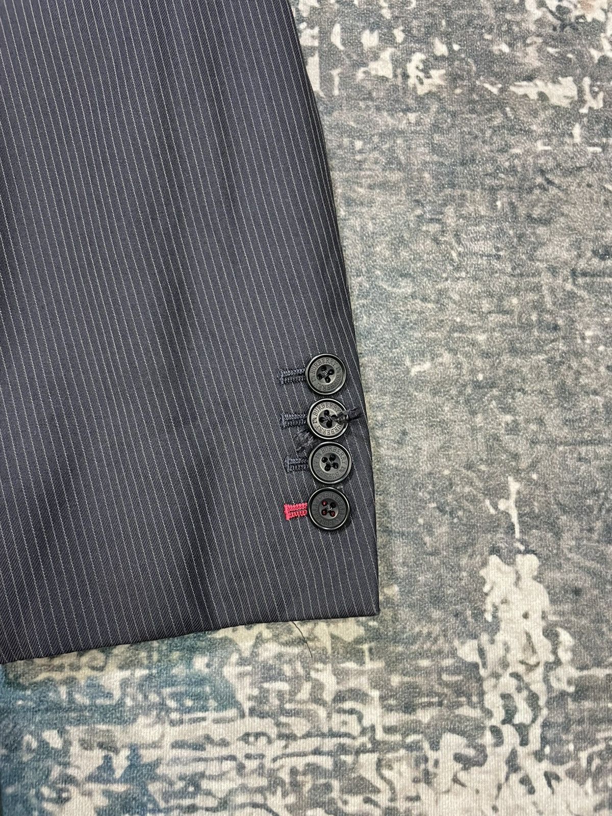 Burberry Burberry Black Label Pinstripes Blazers Size 40L - 8 Thumbnail