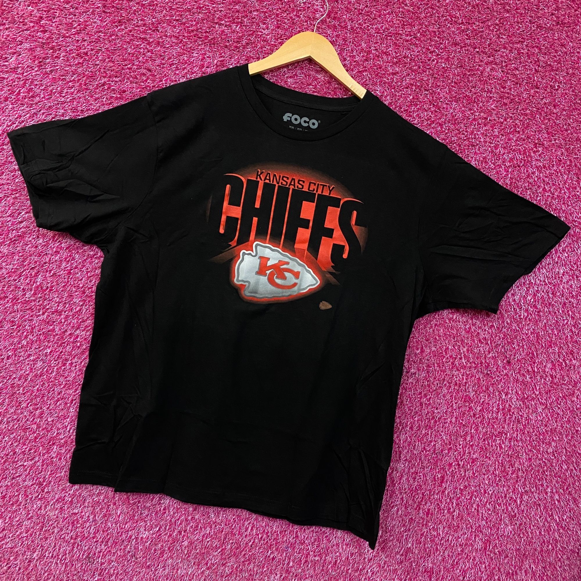 NFL FOCO NFL Kansas City Chiefs Team Logo Graphic T-Shirt 2XL Size US XXL / EU 58 / 5 - 3 Thumbnail