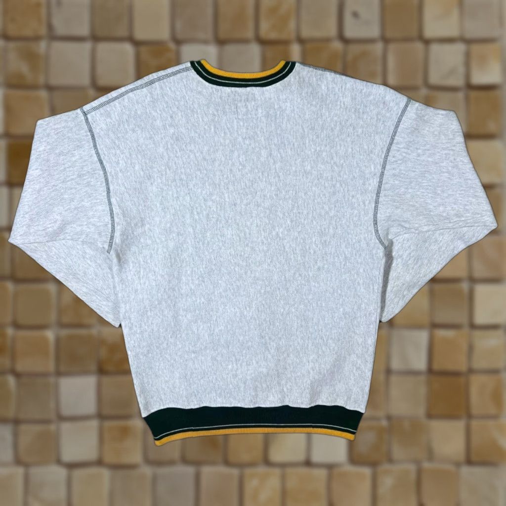 NFL VINTAGE Legends Athletic Green Bay Packers Brett Favre Sweatshirt L Adult Mens Long Sleeve Round Neck Embroidered Logo Pullover Size US L / EU 52-54 / 3 - 1 Thumbnail