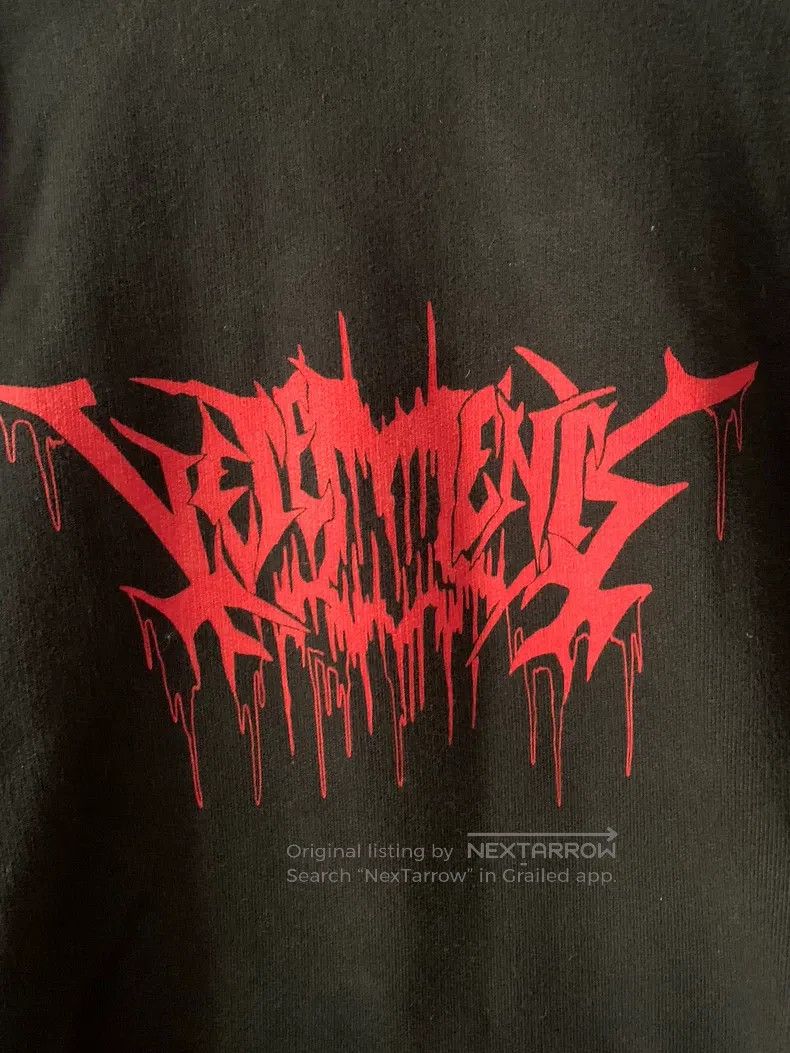 Vetements Vetements Blood Drop Character Vedic Thick Sweatshirt Size US XS / EU 42 / 0 - 2 Thumbnail