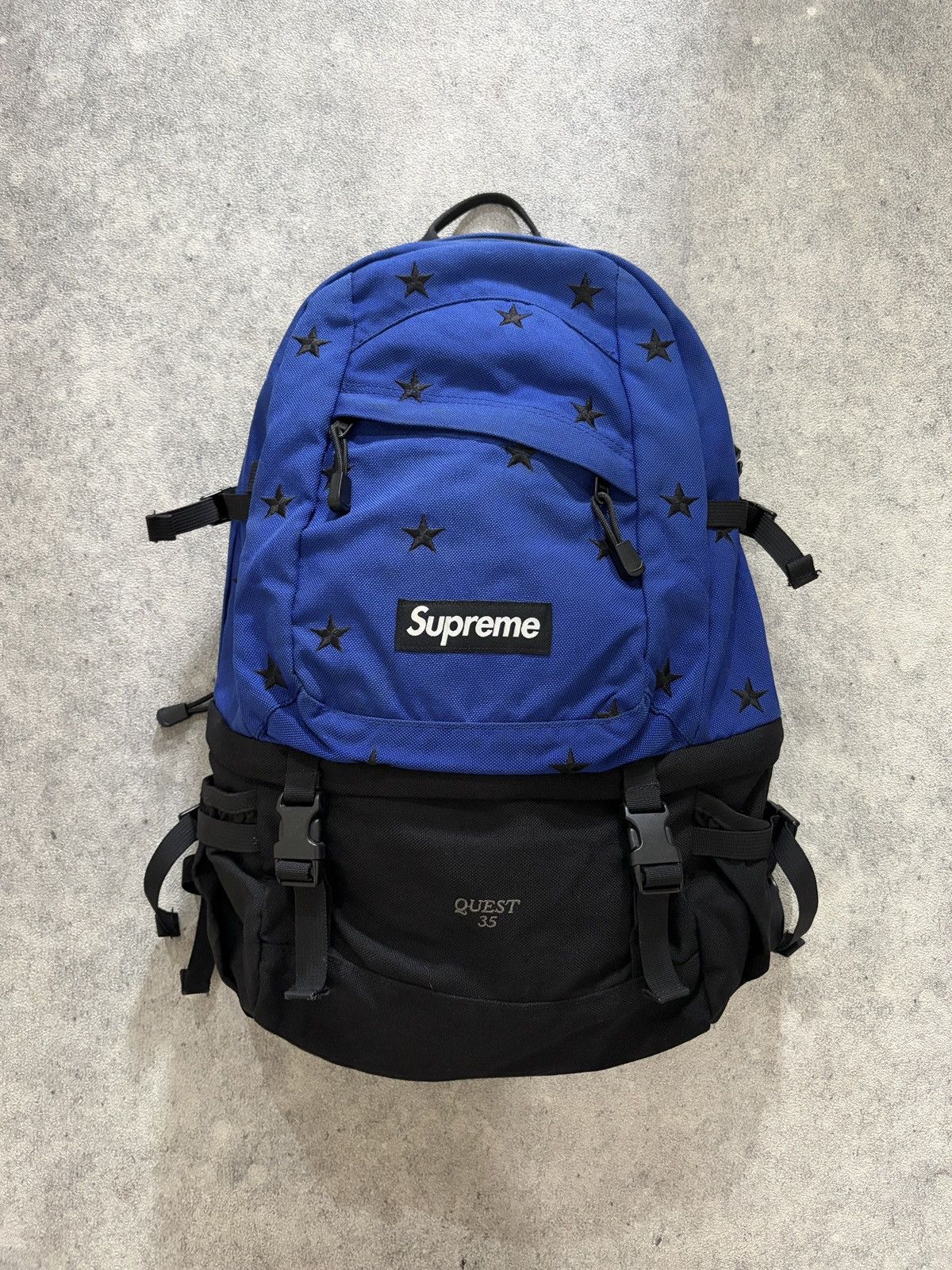Supreme Supreme Backpack Blue Chocolate Chip Camo SS20 | Grailed