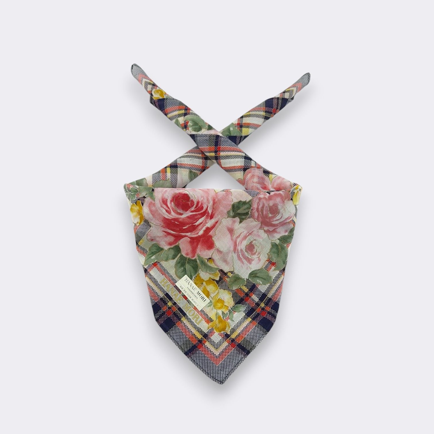 Hanae Mori Vintage Hanae Mori Handkerchief Neckerchief Bandana H097M Size ONE SIZE - 1 Thumbnail