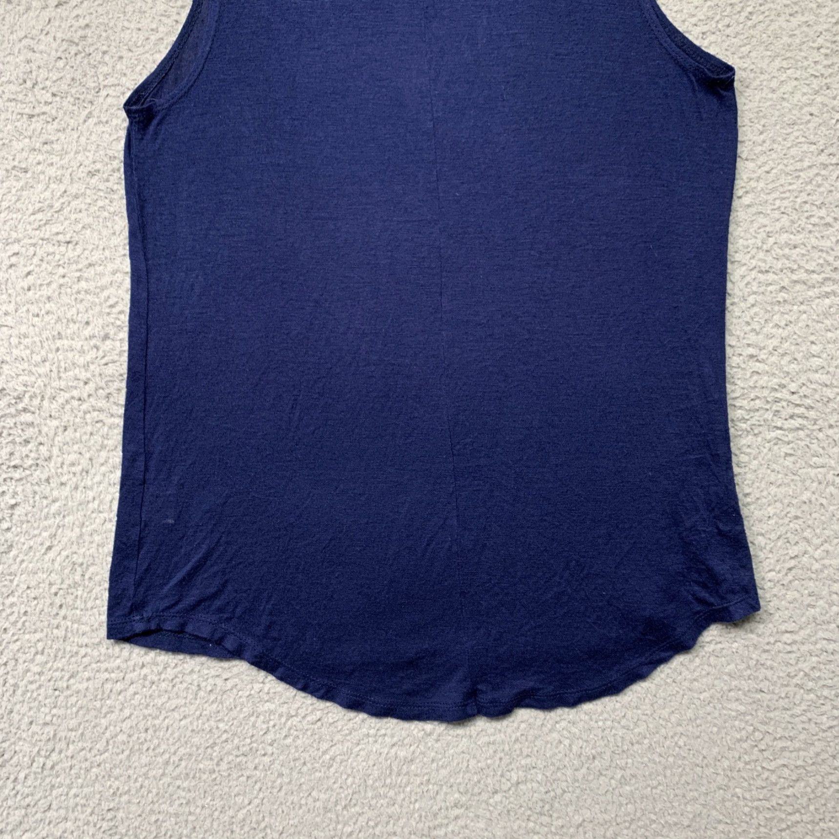 Vintage VINTAGE Rebellious One Tank Top Women’s Size Small Blue White Graphic Rounded Hem Shirt Womens Tank Top Size S / US 4 / IT 40 - 6 Thumbnail