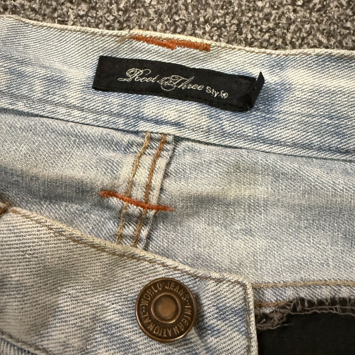 Hysteric Glamour 🔥🇯🇵 Japanese Flared Sick Root Distressed Denim Size US 32 / EU 48 - 16 Thumbnail