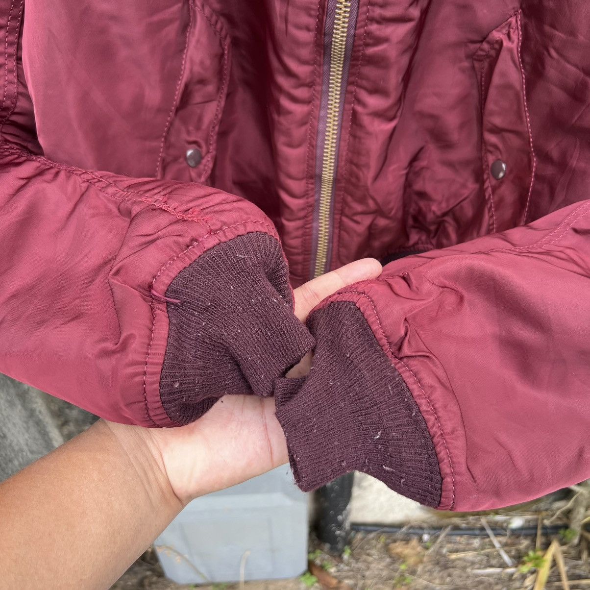 Alpha Industries “VINTAGE” INTERMEDIATE MA-1 ALPHA INDUSTRIES BOMBER JACKET Size US L / EU 52-54 / 3 - 9 Thumbnail