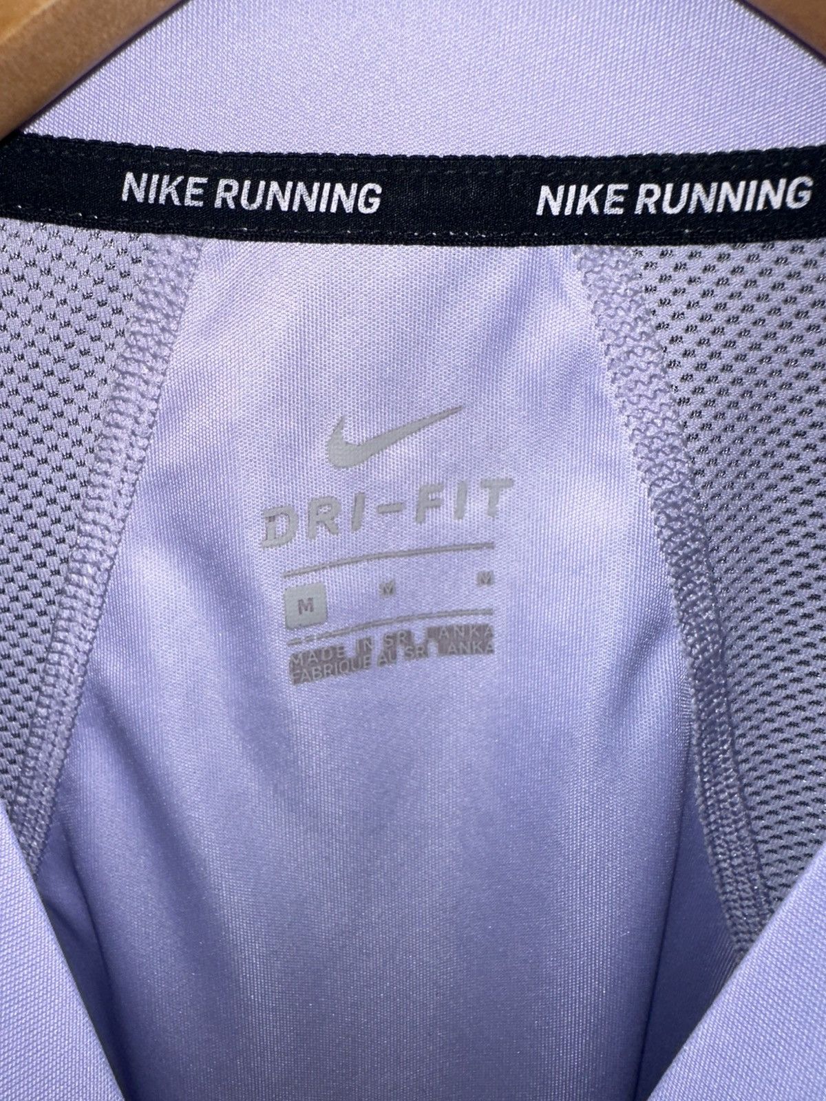 Nike Nike Lilac Purple Dri-Fit running short sleeve top size M Size M / US 6-8 / IT 42-44 - 4 Thumbnail