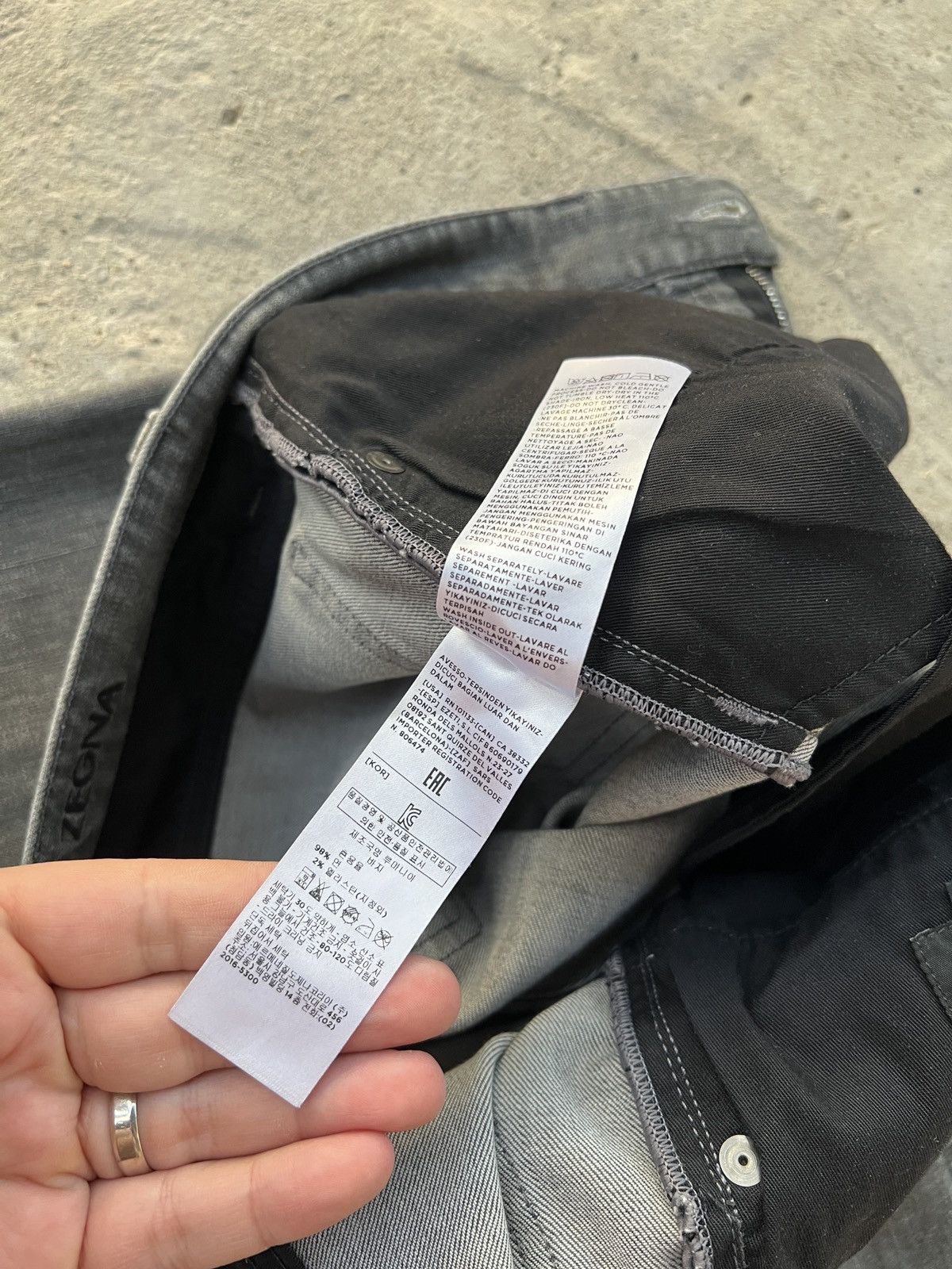 Z Zegna Z Zegna Jeans Slim Size US 30 / EU 46 - 9 Thumbnail
