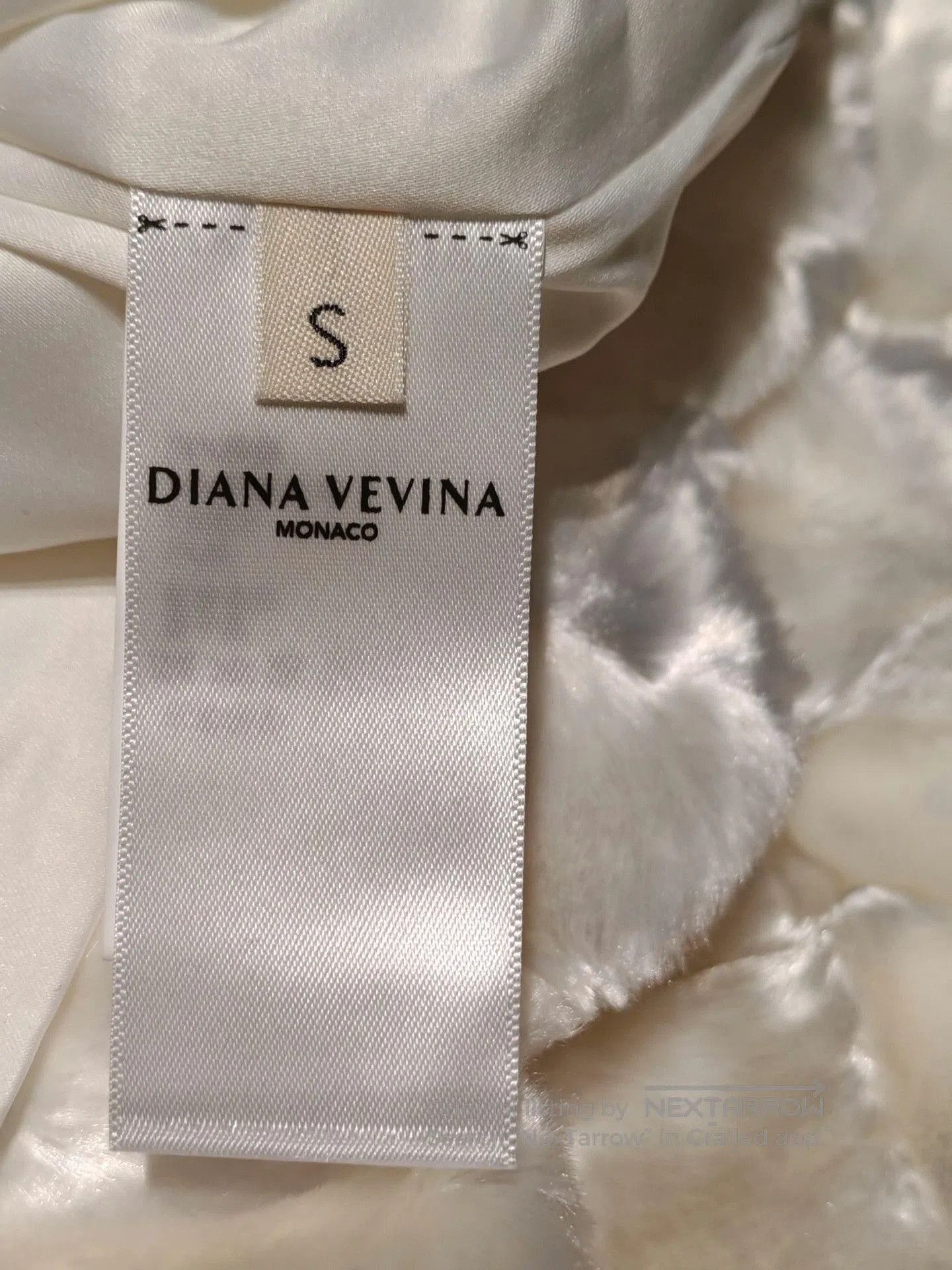 Other Diana Vevina White Velvet Set. Size 31" - 9 Thumbnail