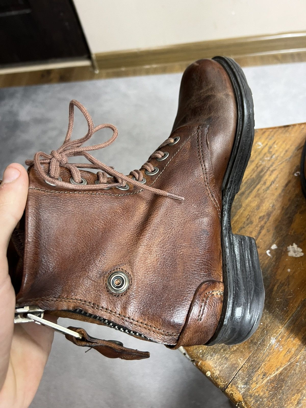 A.S.98 A.S.98 Airstep guidi vibe ankle zip archive y2k gothic boots Size US 6 / IT 36 - 11 Thumbnail