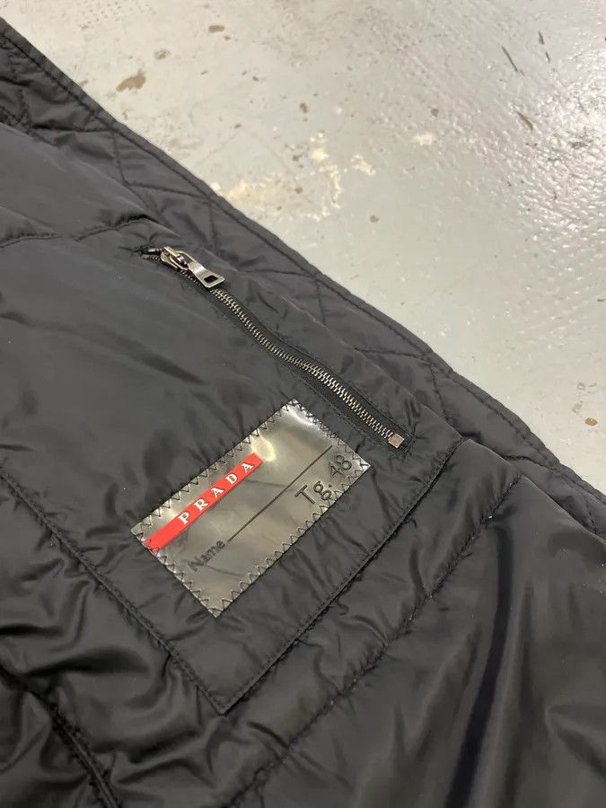 Prada 2000s Prada Linea Rossa Gore-Tex Black Nylon Jacket Size US M / EU 48-50 / 2 - 12 Thumbnail