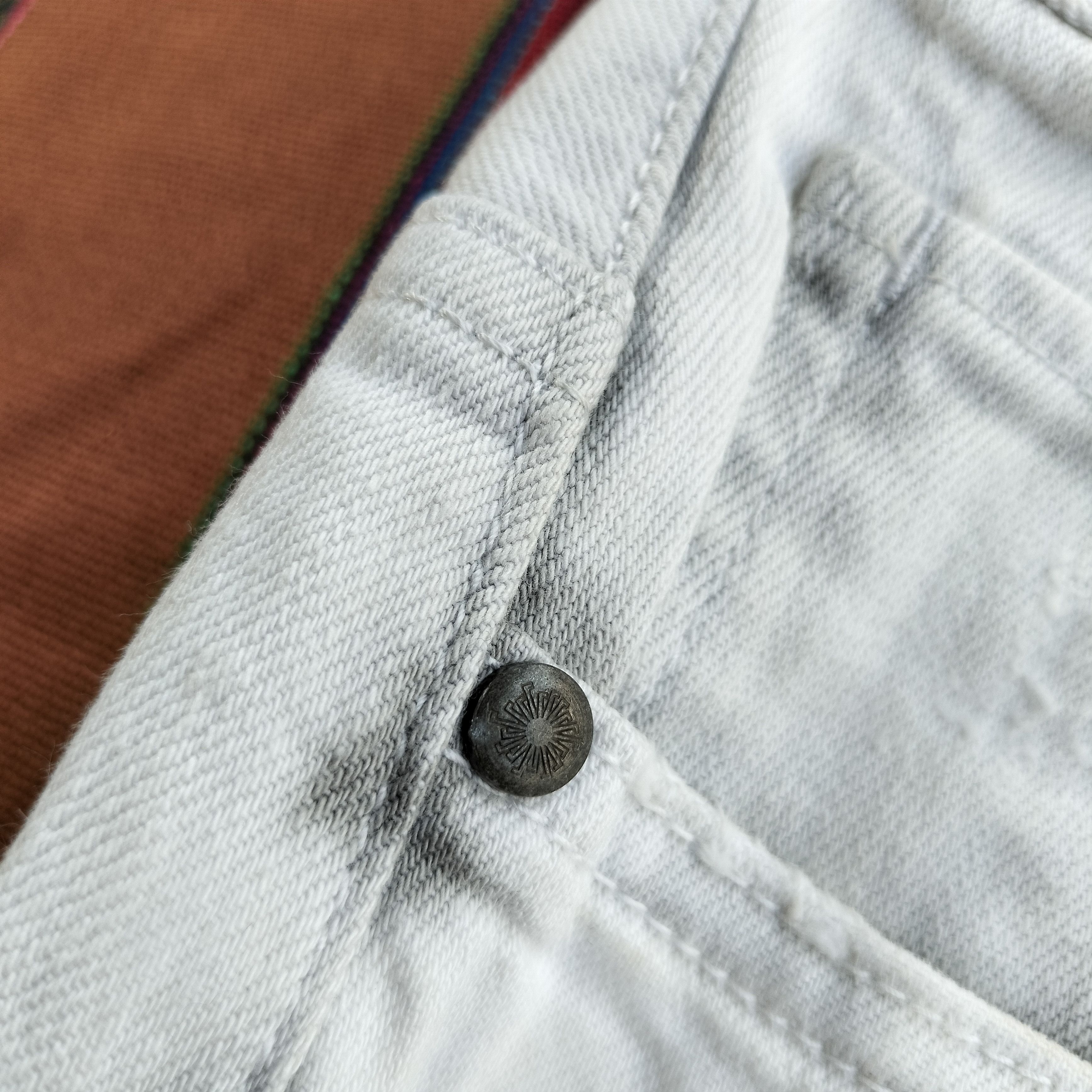 Tornado Mart Tornado Mart Japan ripped tapered denim Size US 30 / EU 46 - 7 Thumbnail