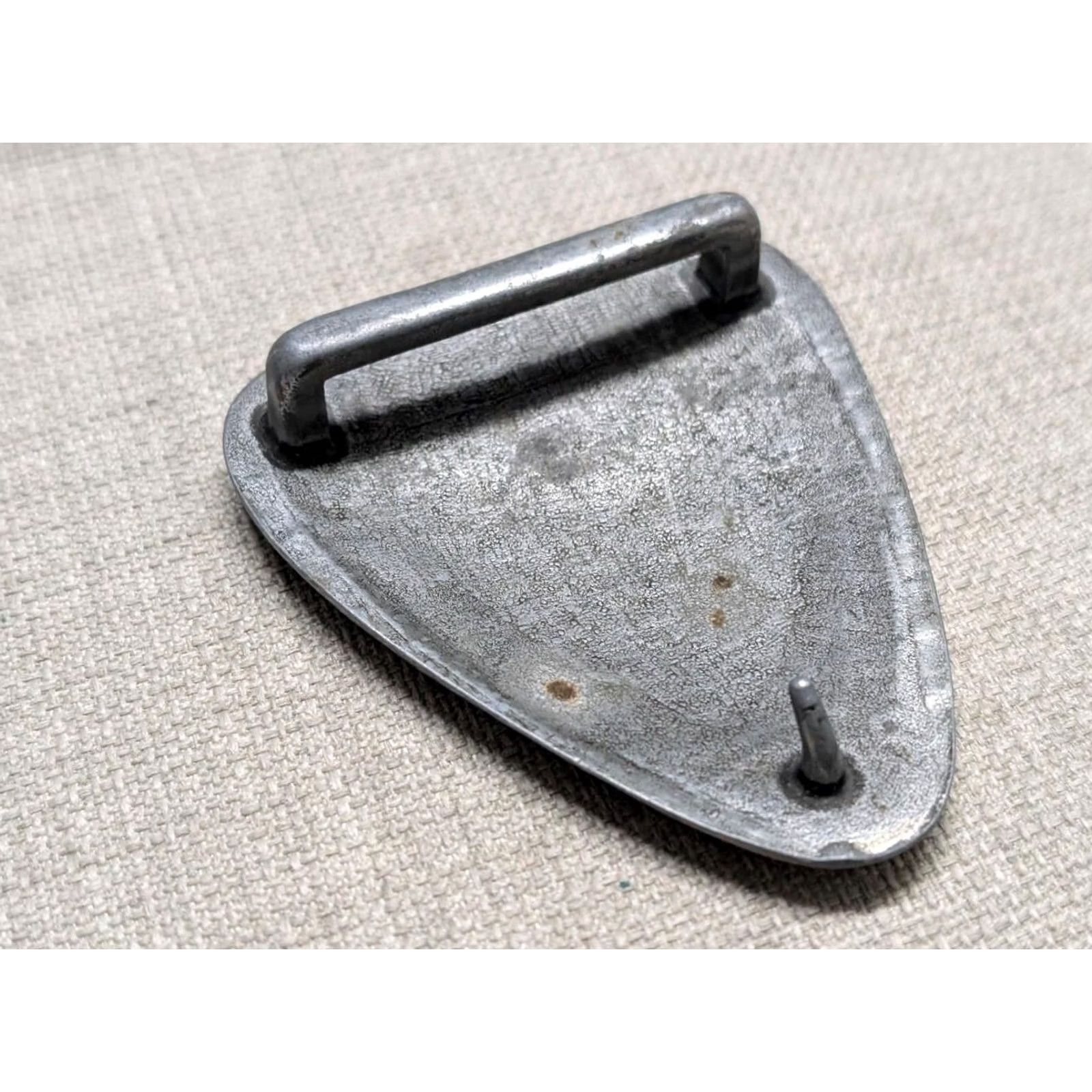 Fender VINTAGE Fender belt buckle Guitar Pick Western cowboy Heavy METALLIC Men Belt Buckle 2 in width Guitar Pick pattern Cowboy Rock Theme Mens Size ONE SIZE - 5 Thumbnail