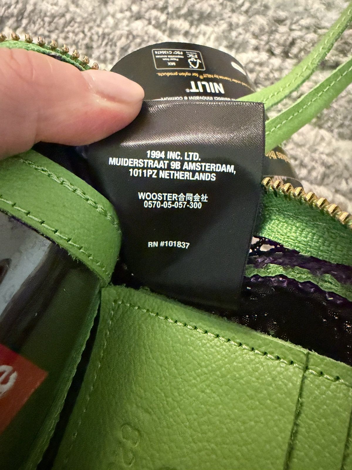 Supreme × Vanson Leathers Supreme x Vanson Leathers Cordura Mesh Wrist Bag Size ONE SIZE - 15 Thumbnail
