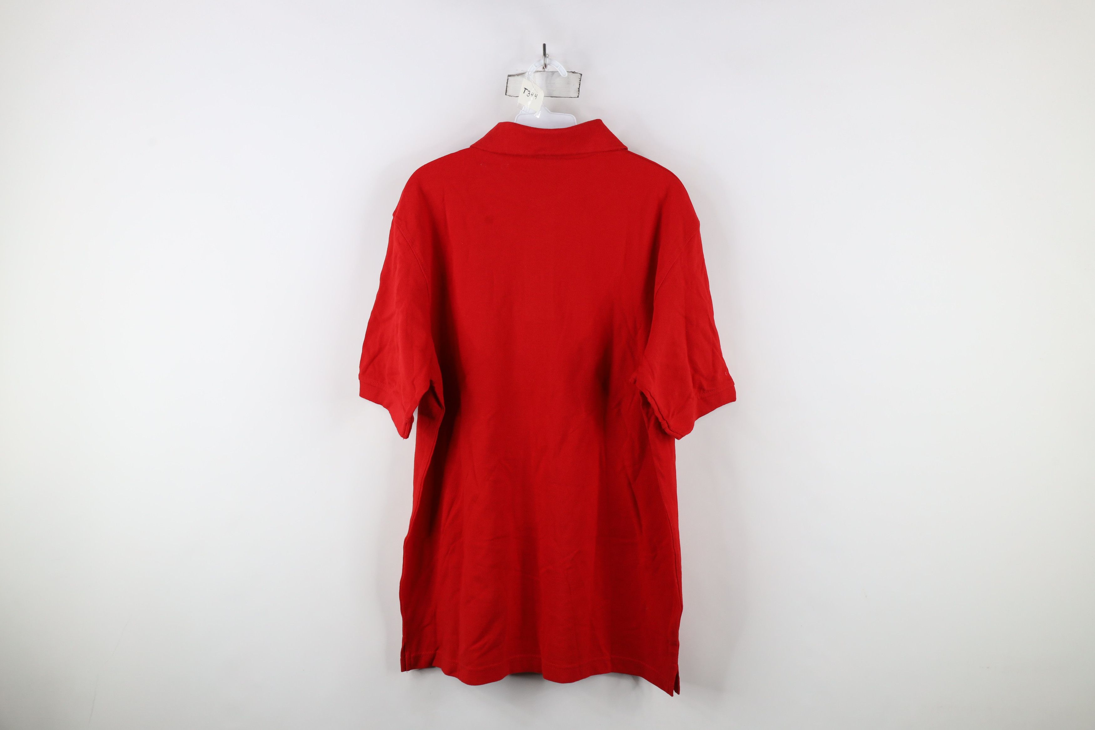 Southpole × Vintage Vintage Y2K Southpole Crest Collared Polo Shirt Red Cotton Size US L / EU 52-54 / 3 - 10 Thumbnail