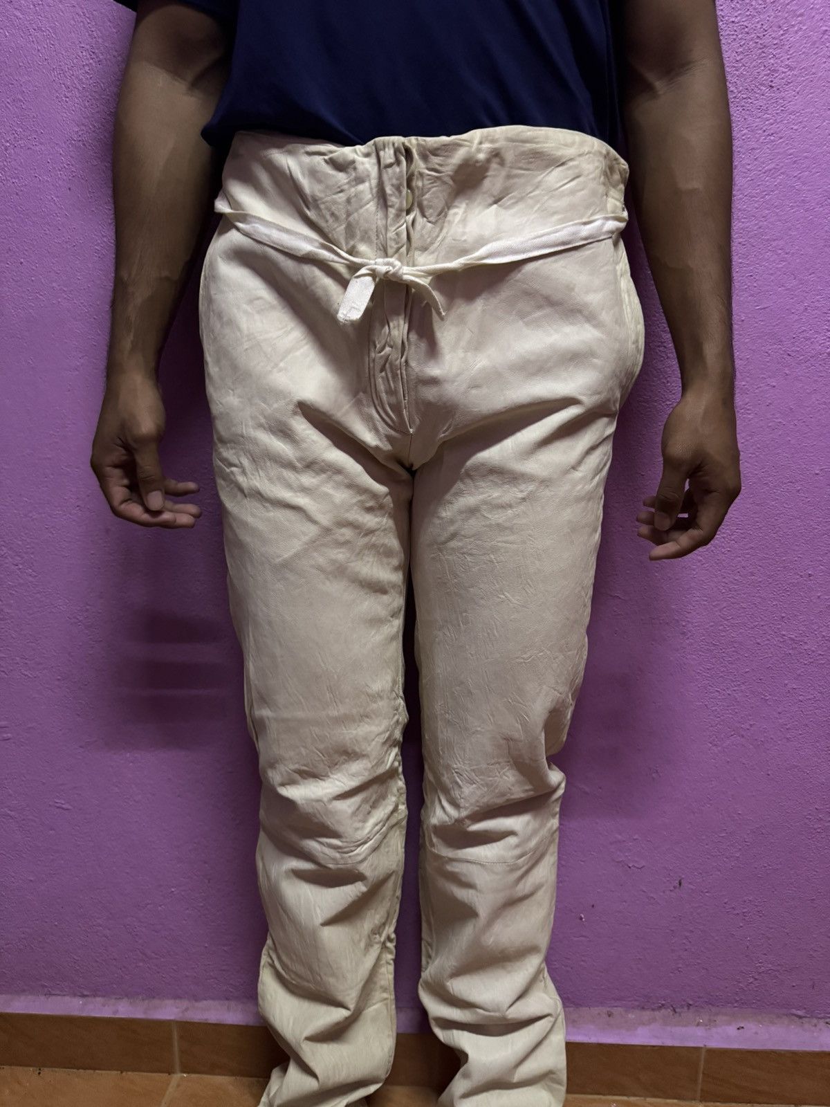 Helmut Lang Vintage Helmut Lang Leather Pants Size US 34 / EU 50 - 7 Thumbnail
