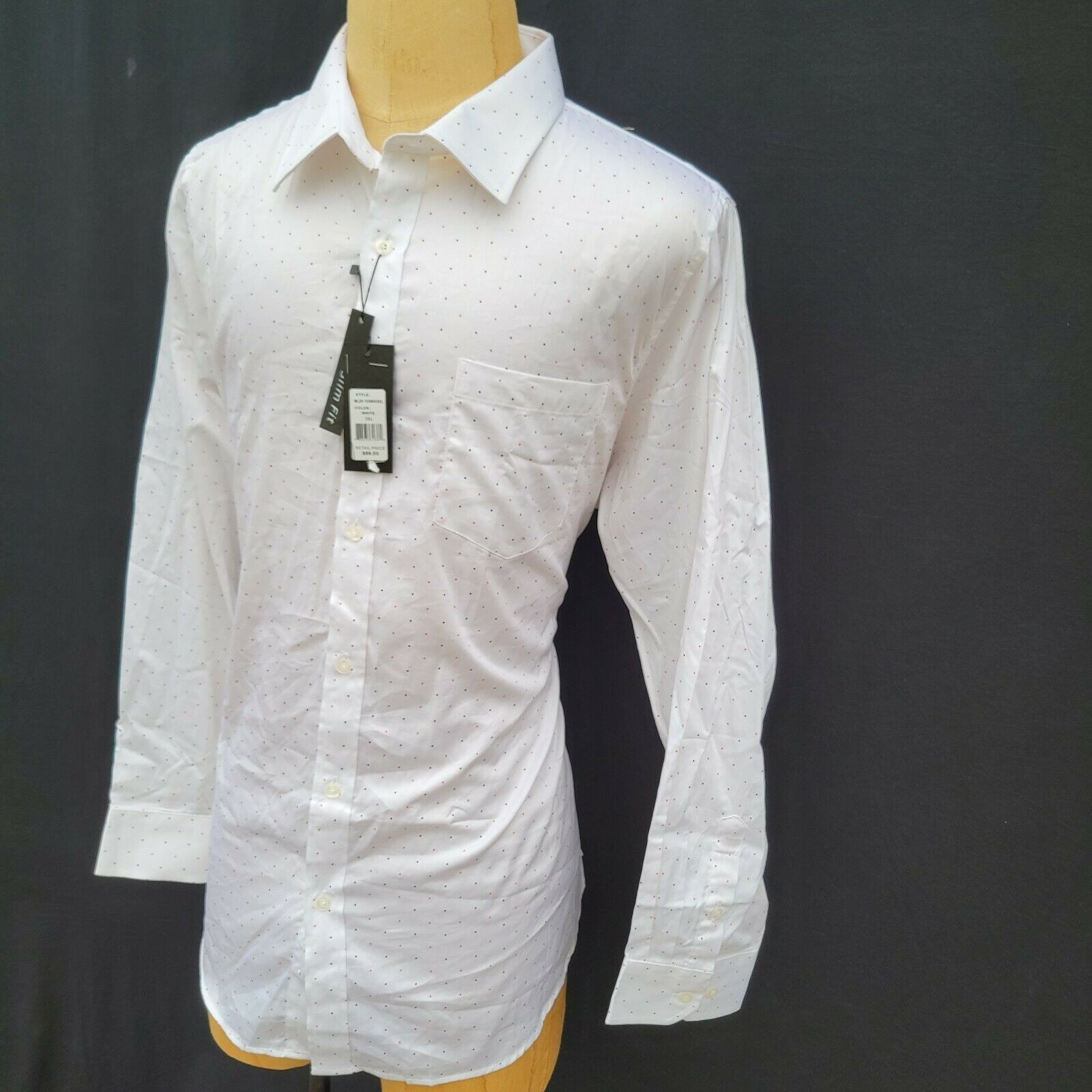 Other Men's Galaxy Premium Slim Fit Long Sleeve Shirt. XXL Size US XXL / EU 58 / 5 - 2 Thumbnail