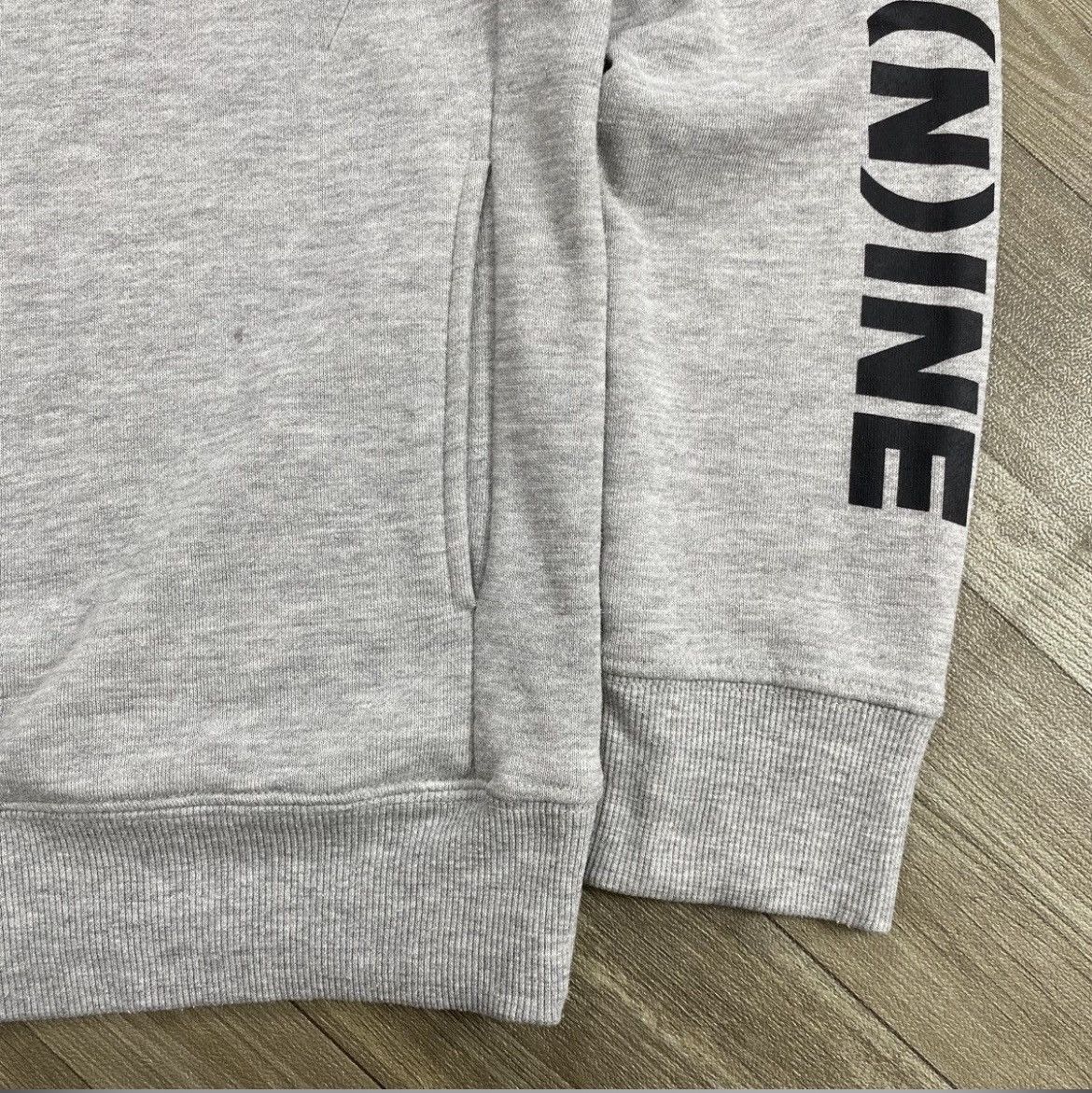 Number (N)ine Number (N)ine Spell Out Logo Taped Pocket Crewneck Grey Size US L / EU 52-54 / 3 - 6 Thumbnail