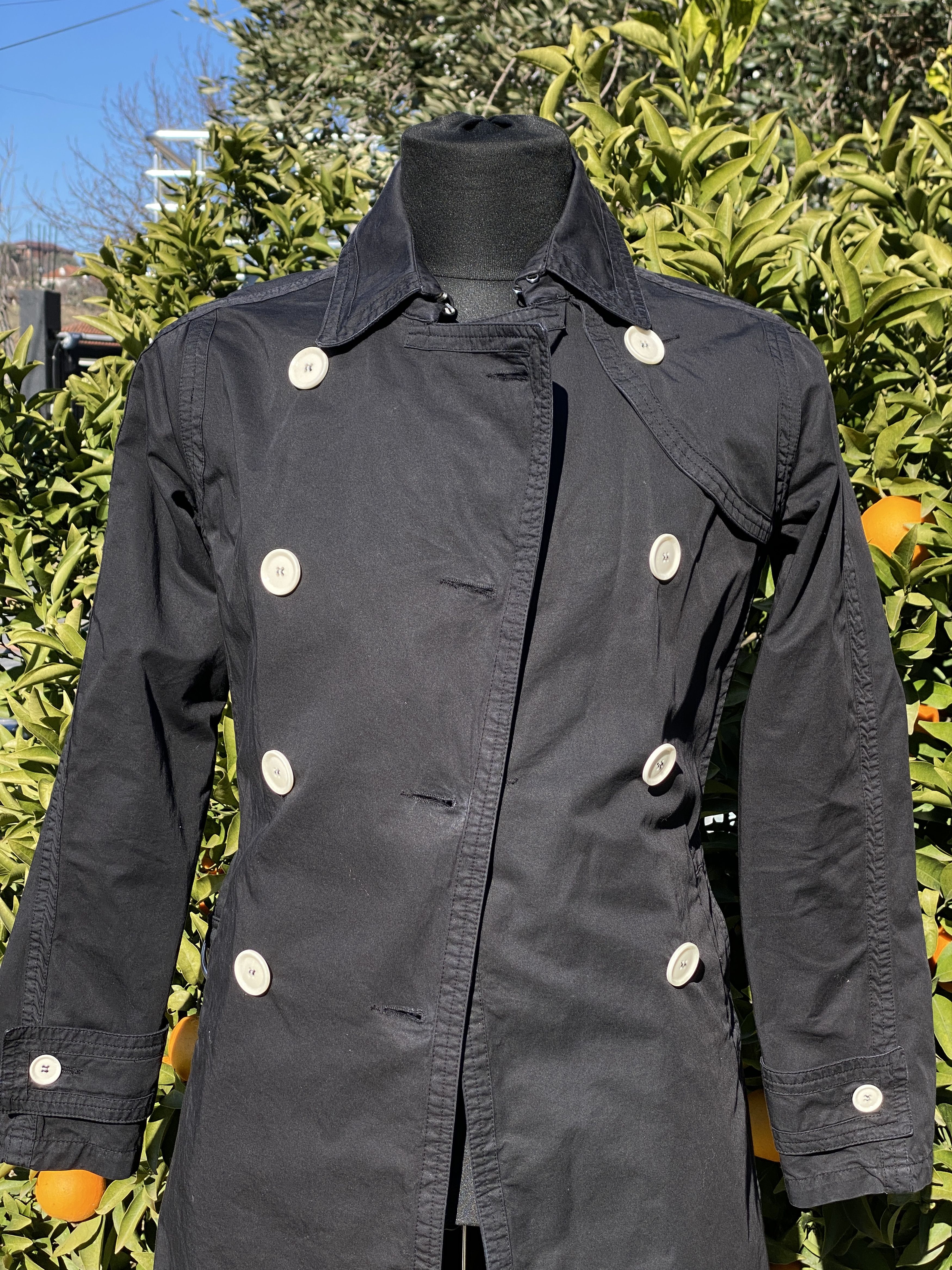 Moncler Rare Moncler Archive Long Jacket Trench Pea Size 1 S Belted Size S / US 4 / IT 40 - 2 Thumbnail