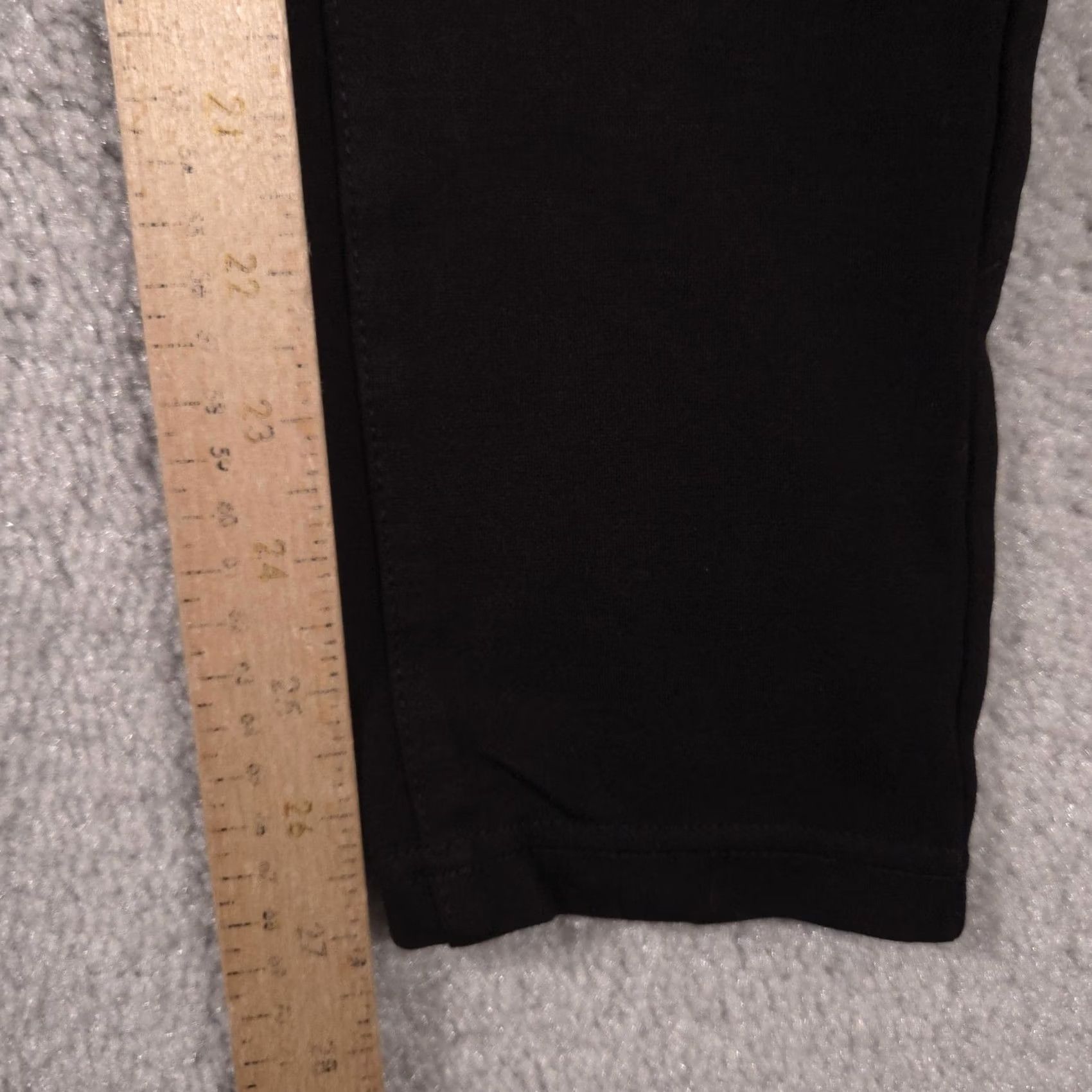 Vintage Celebrity Pink Pants Black Juniors 3 Ponte Slim Stretch Jegging Casual Size 26" / US 2 / IT 38 - 7 Thumbnail