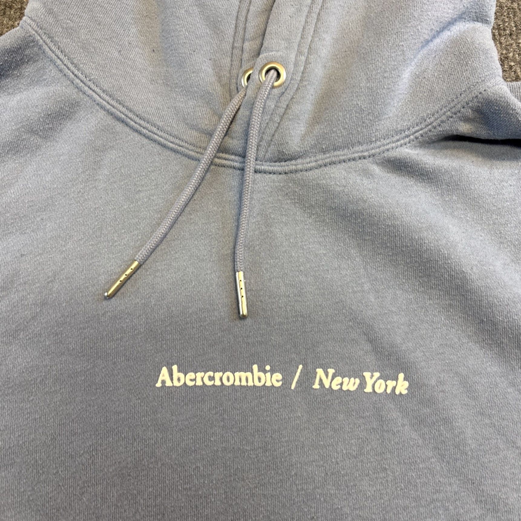 Abercrombie & Fitch Abercrombie & Fitch Pullover Hoodie Men XL Light Blue Hoodie Men’s XL Light Blue Size US XL / EU 56 / 4 - 2 Thumbnail