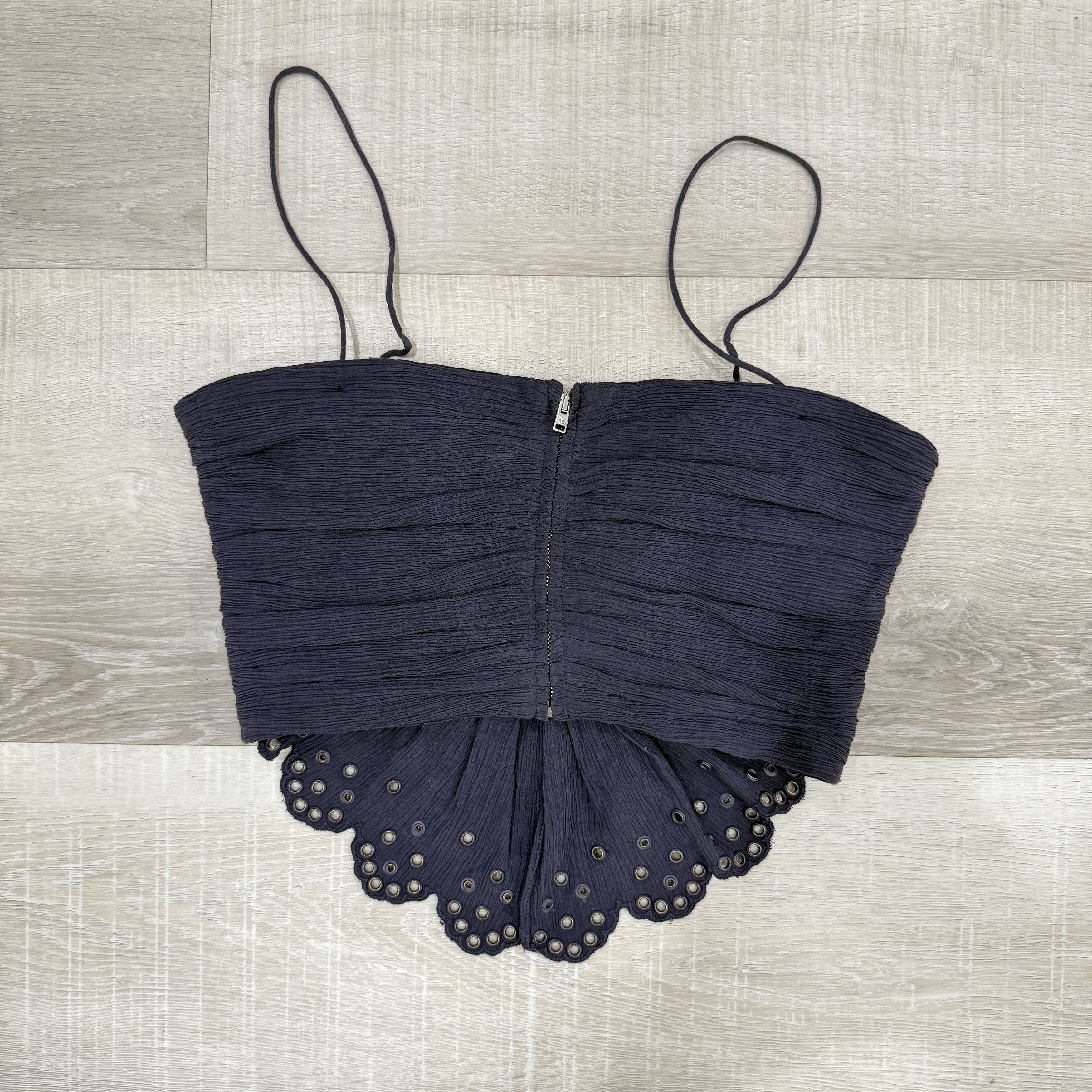 Isabel Marant Isabel Marant Purple Silk Linece Tank Top Size XS / US 0-2 / IT 36-38 - 12 Thumbnail