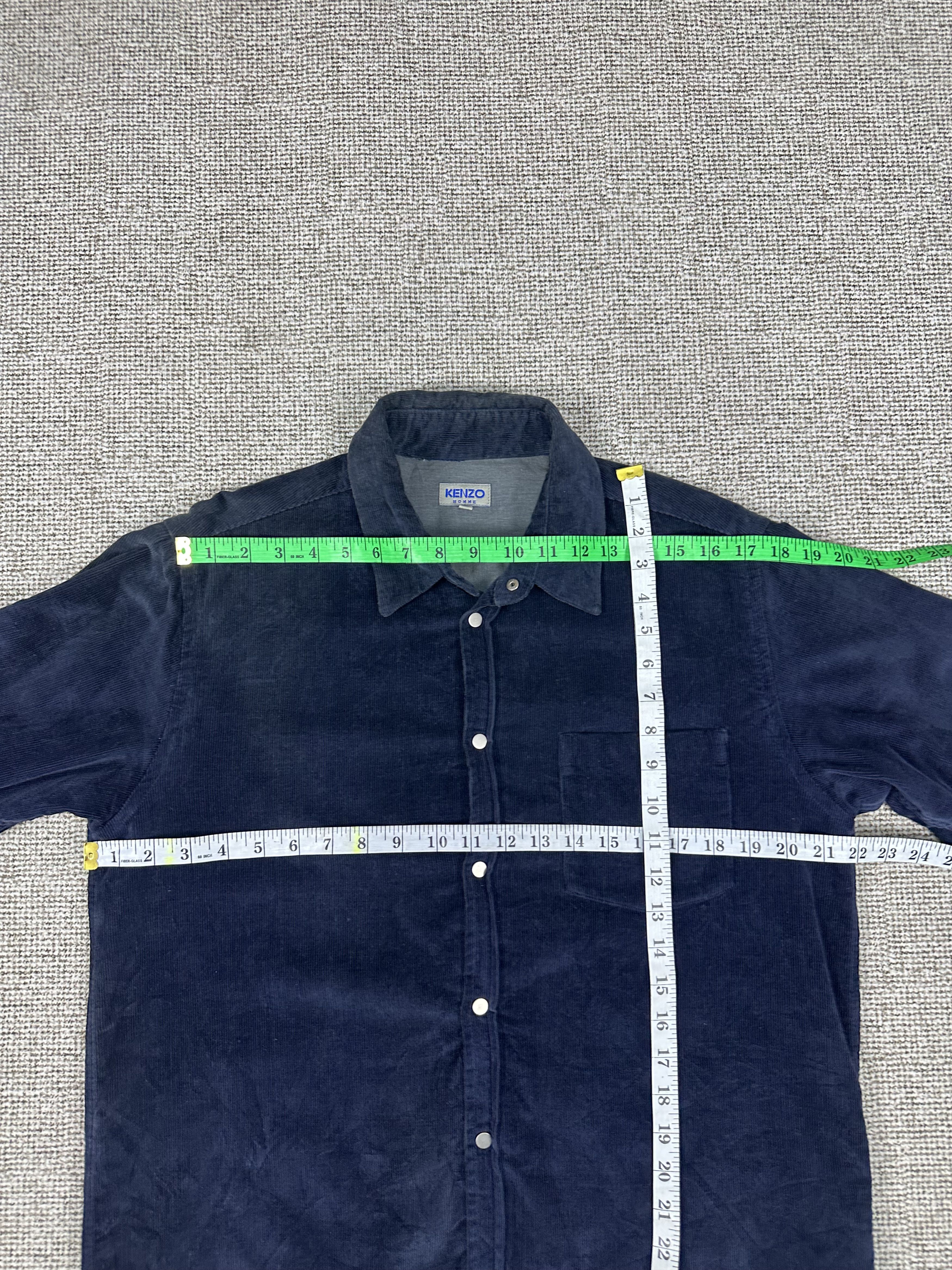 Kenzo 90s Kenzo Homme Corduroy Button Jacket Z328 Size US L / EU 52-54 / 3 - 7 Thumbnail