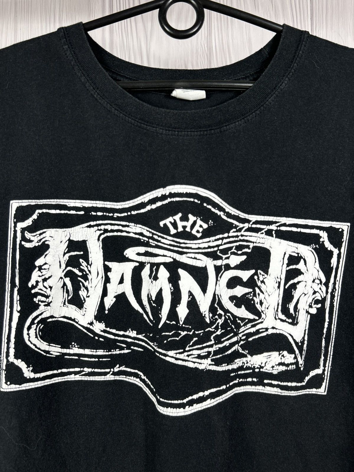 Band Tees Vintage The Damned Chiswick Singles Punk Rock Band Tee Sz L Size US L / EU 52-54 / 3 - 4 Thumbnail
