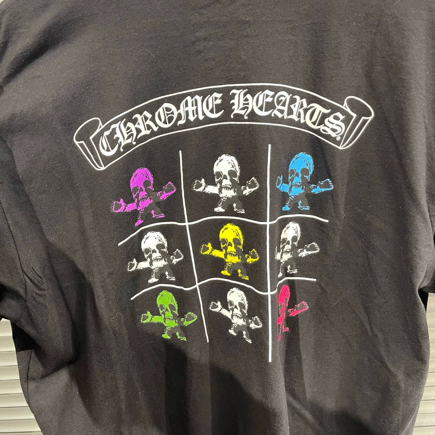 Chrome Hearts Chrome Hearts Scroll Foti 9Grid Skull SS Tee XL Mint Size US XL / EU 56 / 4 - 5 Thumbnail