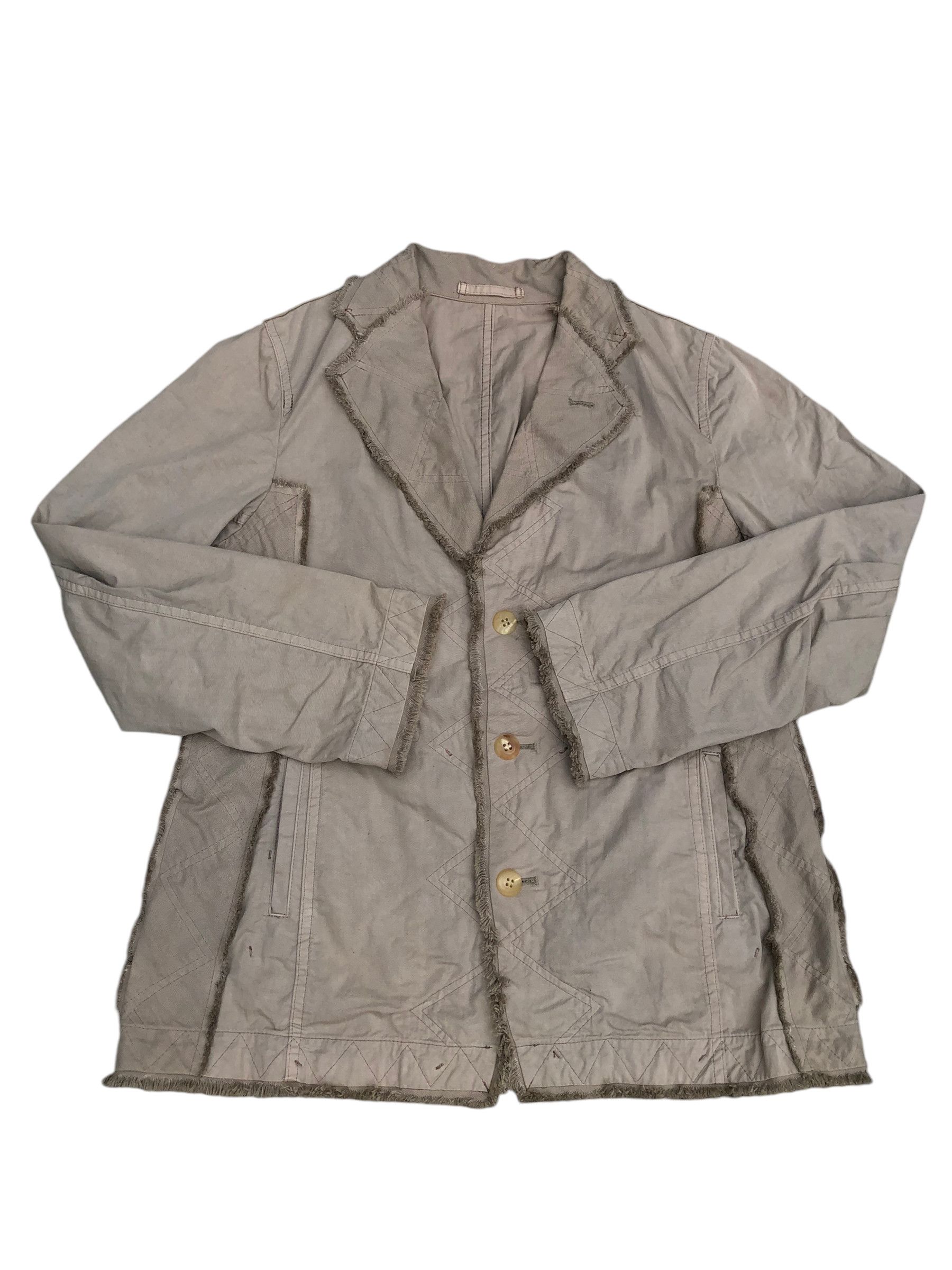 Designer × Issey Miyake HEART HAAT by Issey Miyake Line Jacket Blazer Coat Designer Size US M / EU 48-50 / 2 - 3 Thumbnail