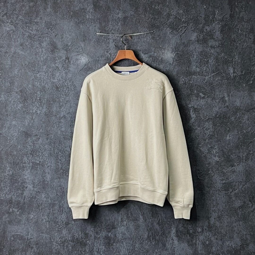 Burberry Burberry Cotton Beige Hoodie m Men Size US M / EU 48-50 / 2 - 1 Thumbnail