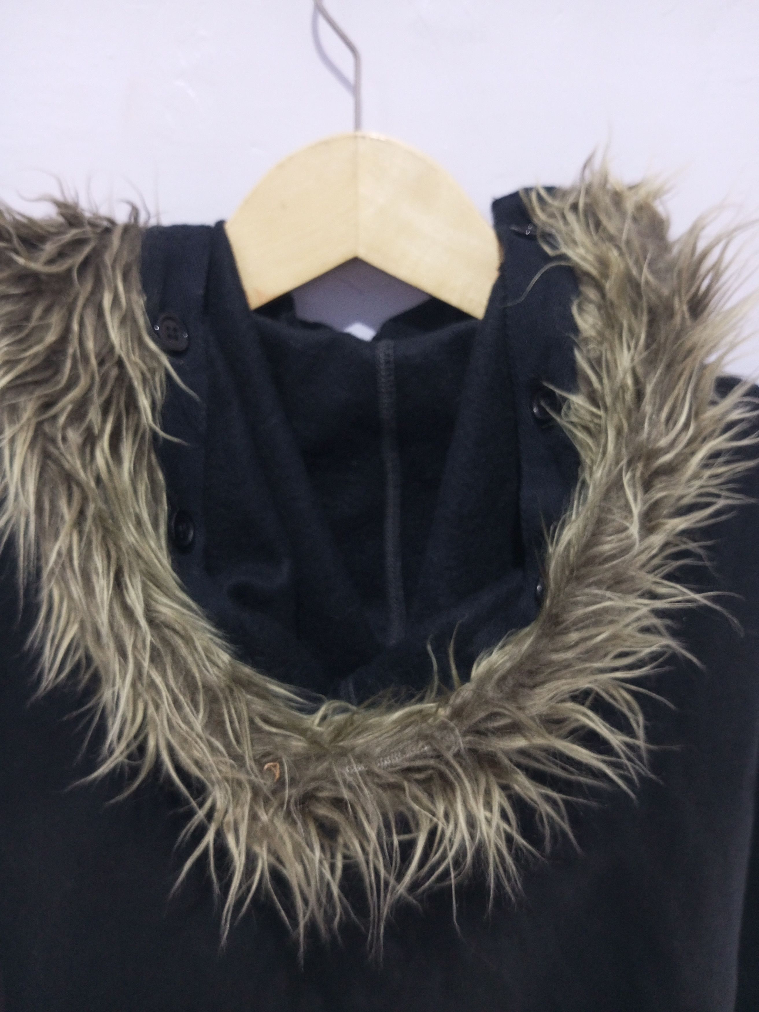 Japanese Brand × Vintage Vence air force us army kids fur hoodie Size US M / EU 48-50 / 2 - 7 Thumbnail